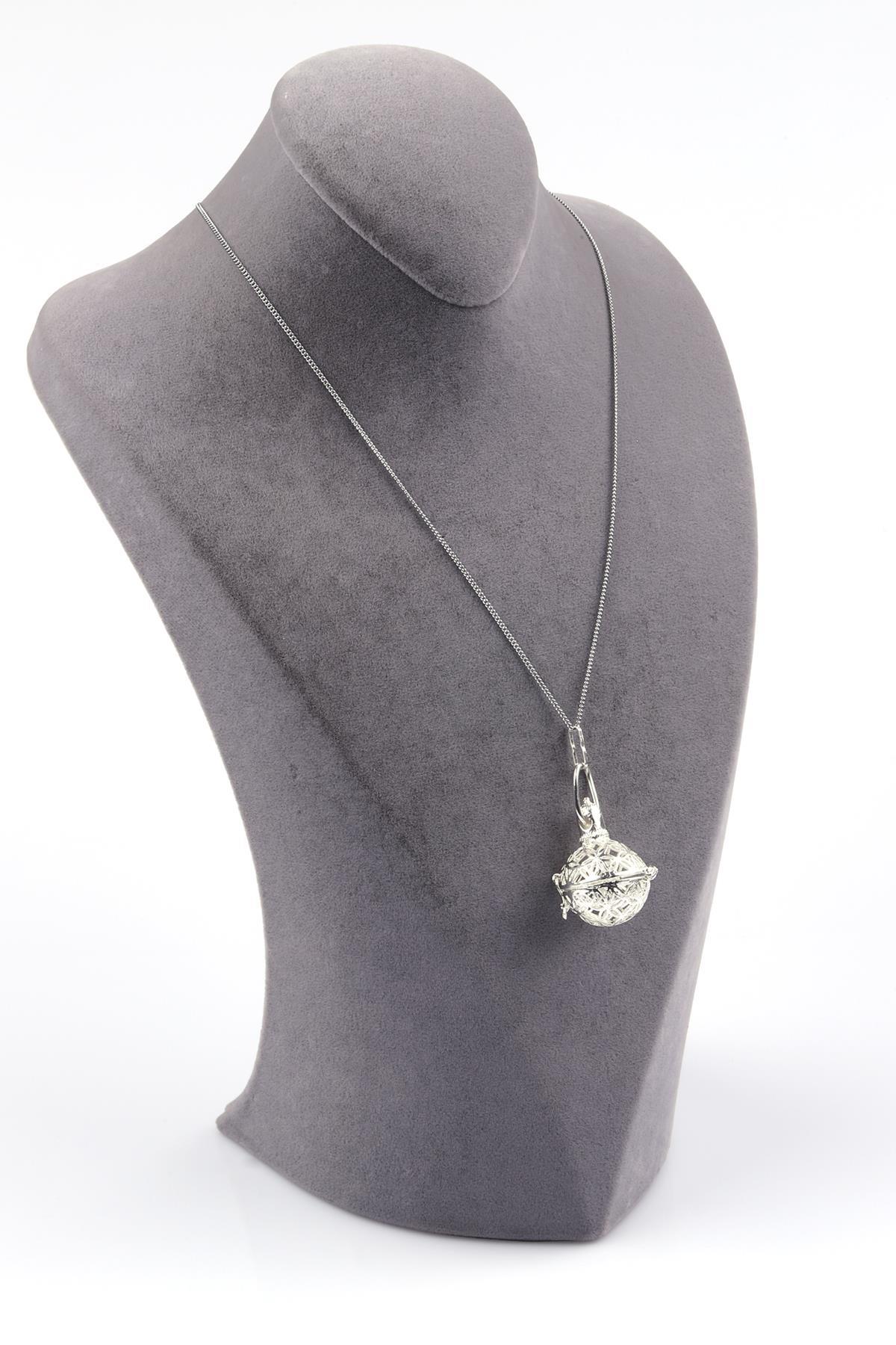 Metal Kafesli Açılabilir Kolye