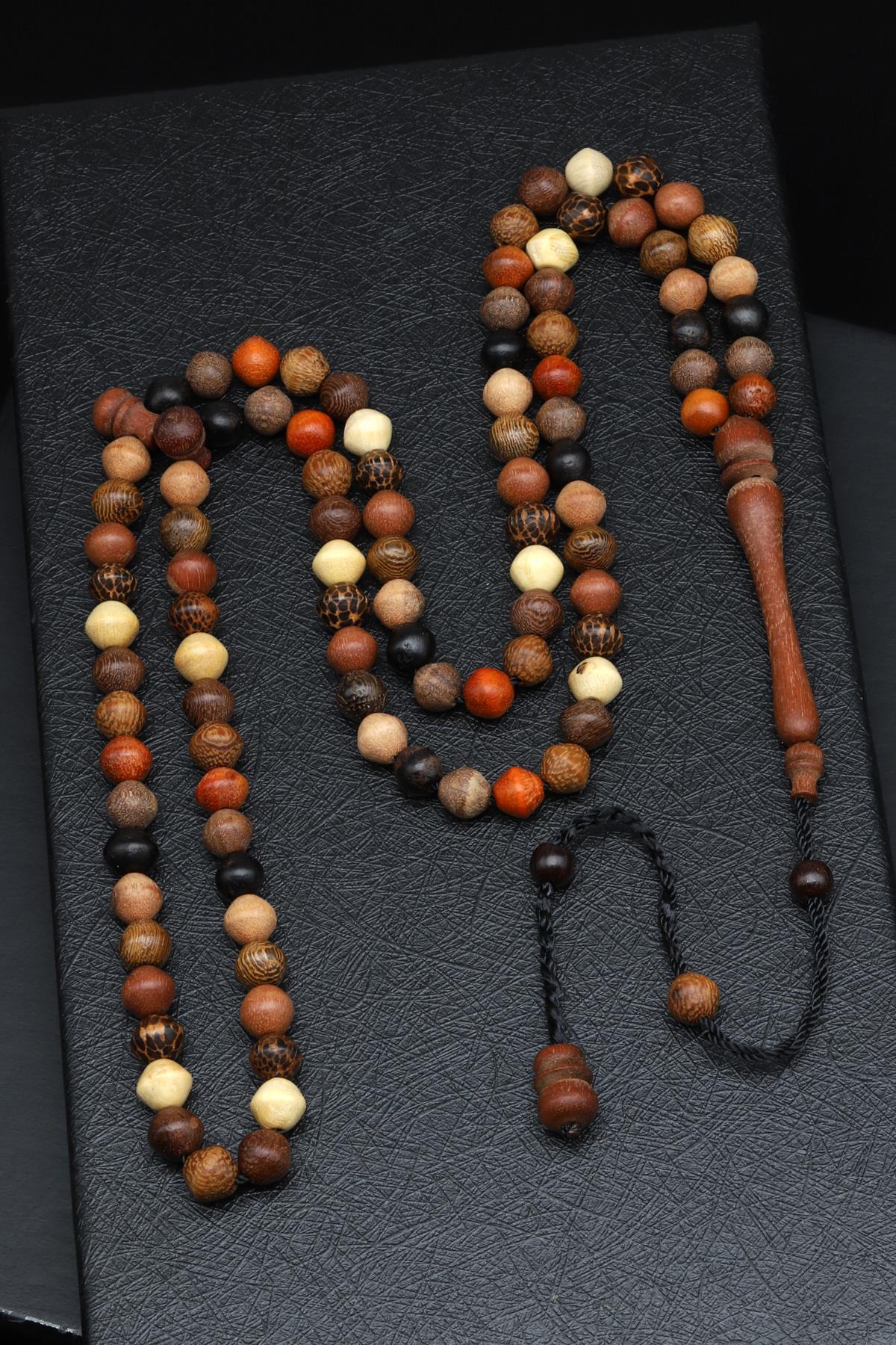 Miks Ağaç 99'Lu Tesbih 7 x 7 mm İstanbul Kesim