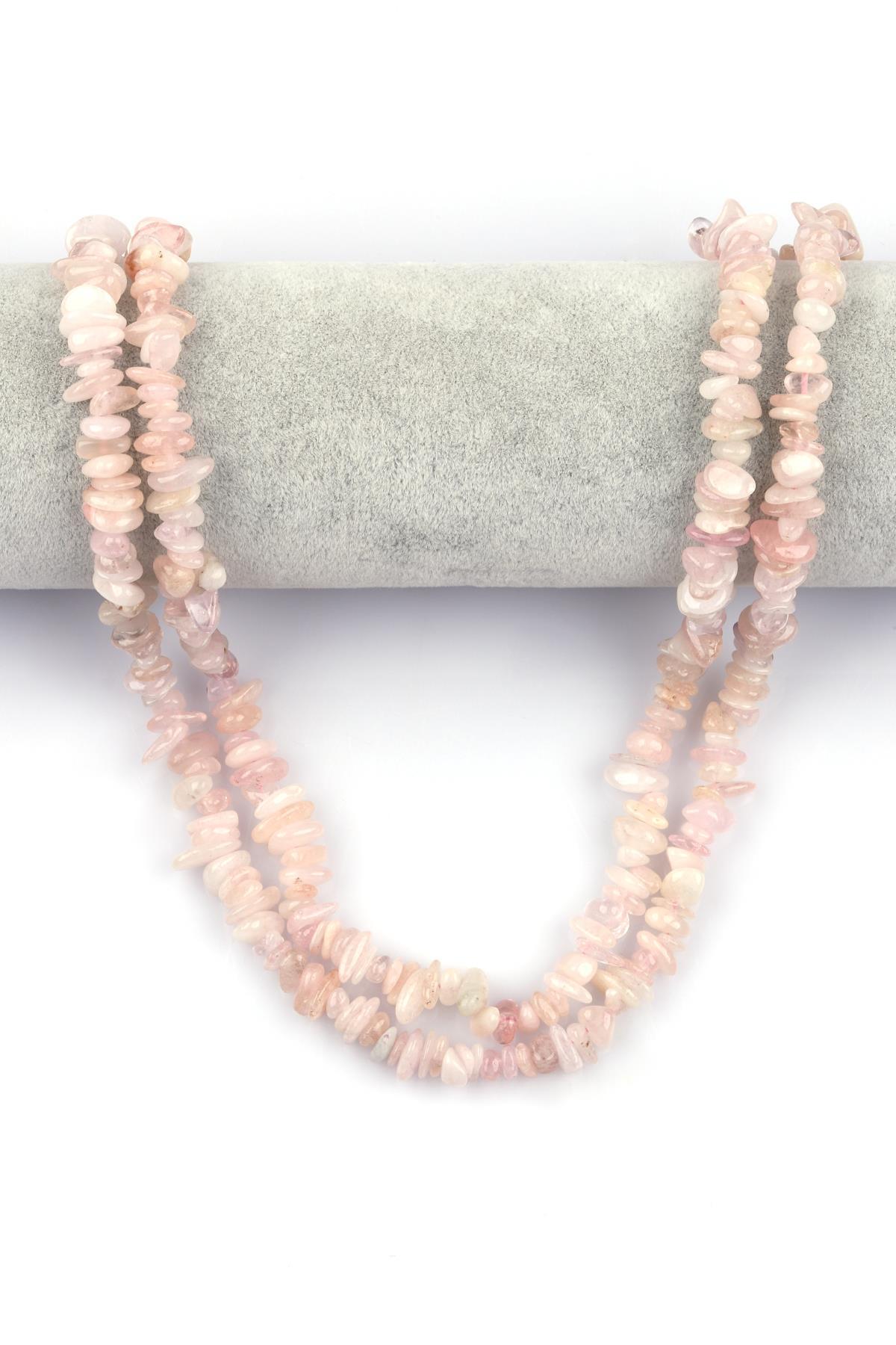 Morganit Doğal Taş Kırıktaş Dizi