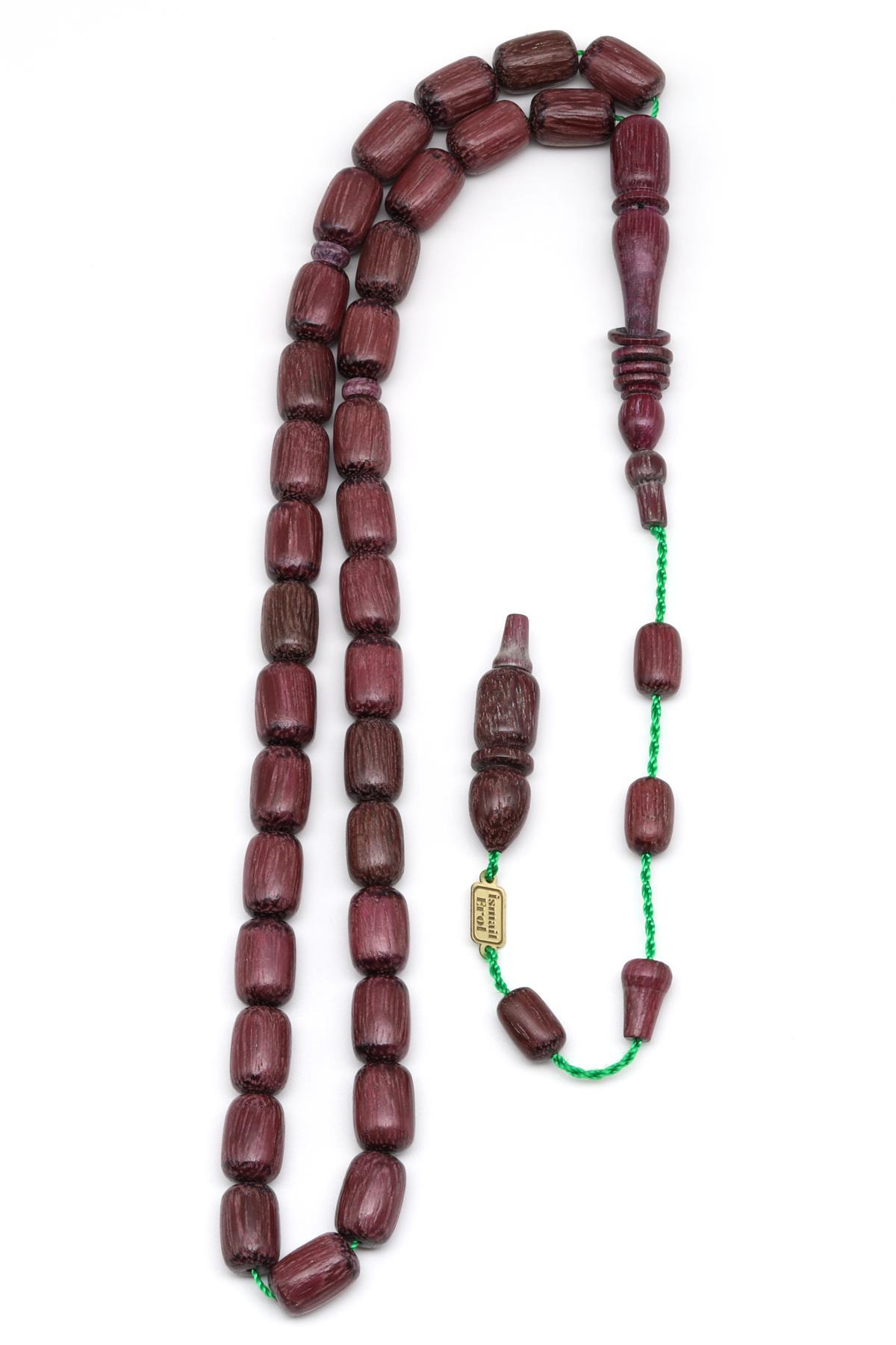 Morgül Ağacı Tesbih 8 x 11 mm Kapsül Kesim