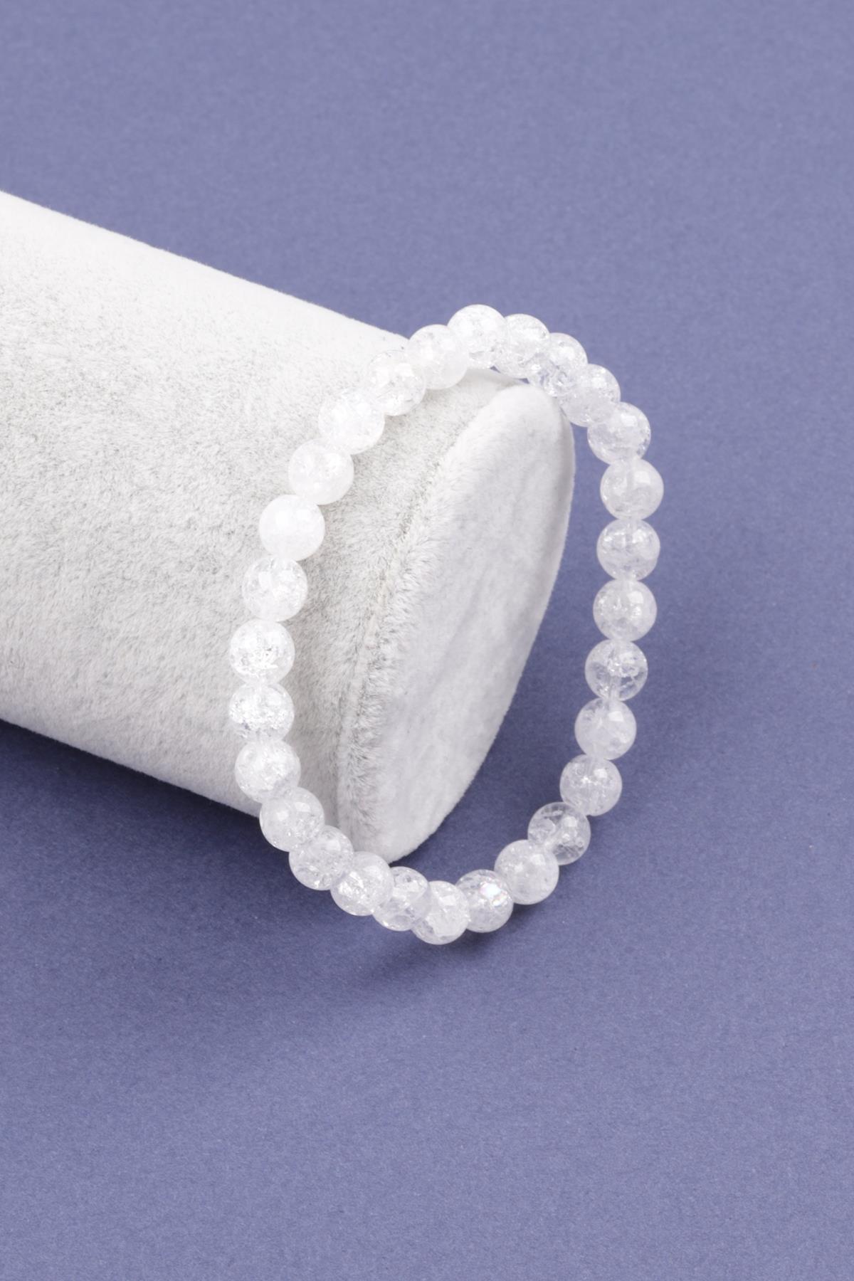 Necef Doğal Taş Bileklik 6 mm Küre Kesim