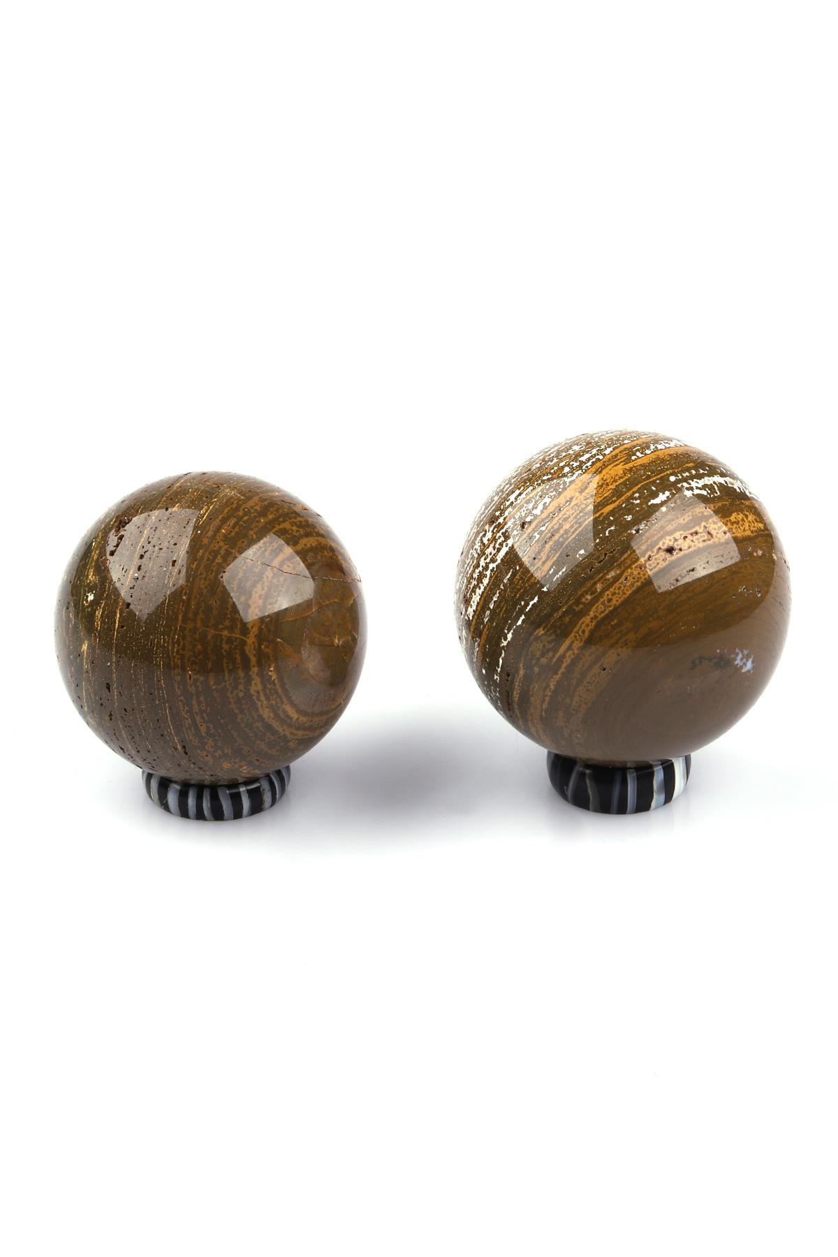 Ocean Jasper Doğal Taş Küre