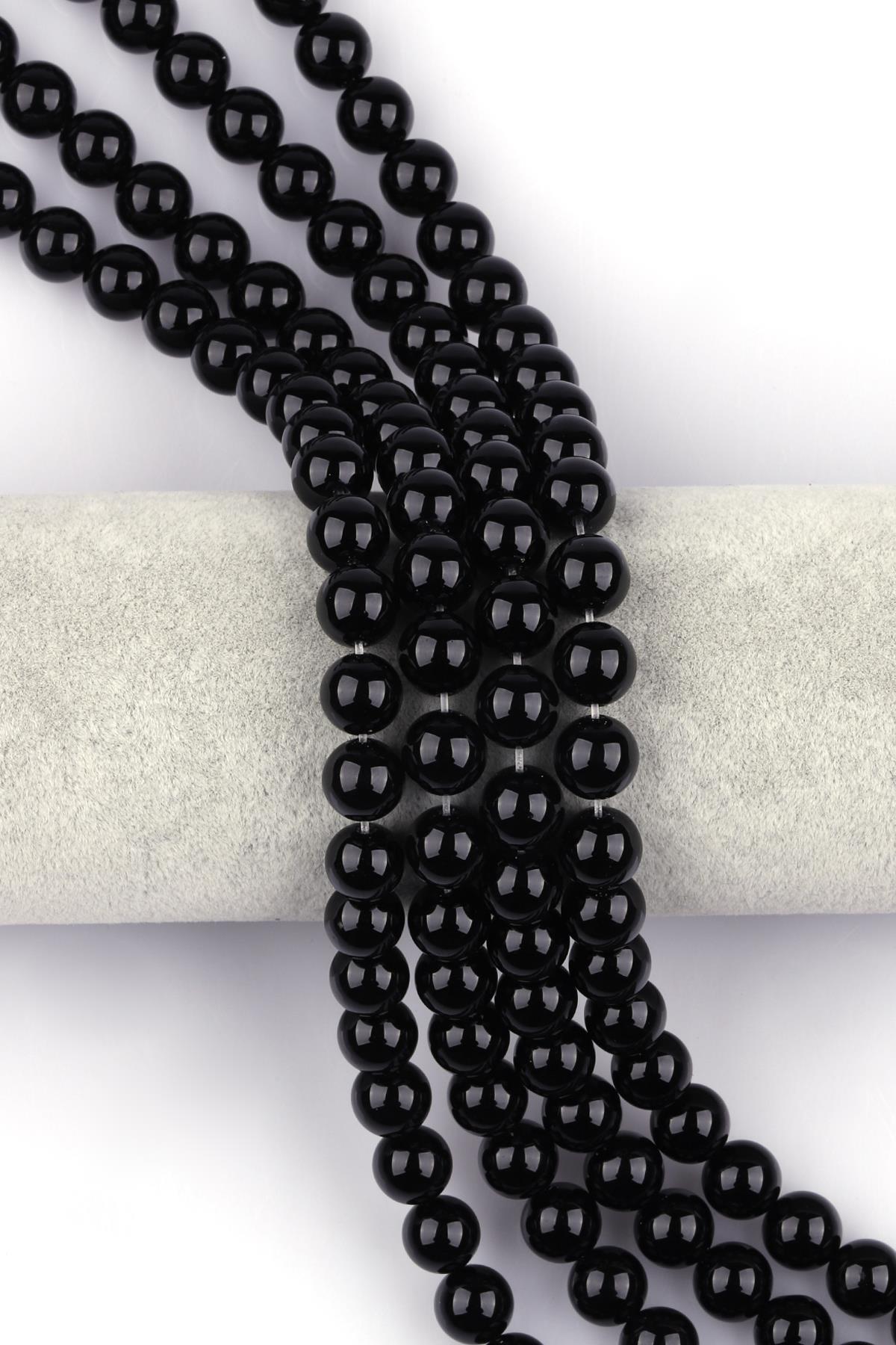 Oniks Doğal Taş Dizi 10 mm Küre Kesim