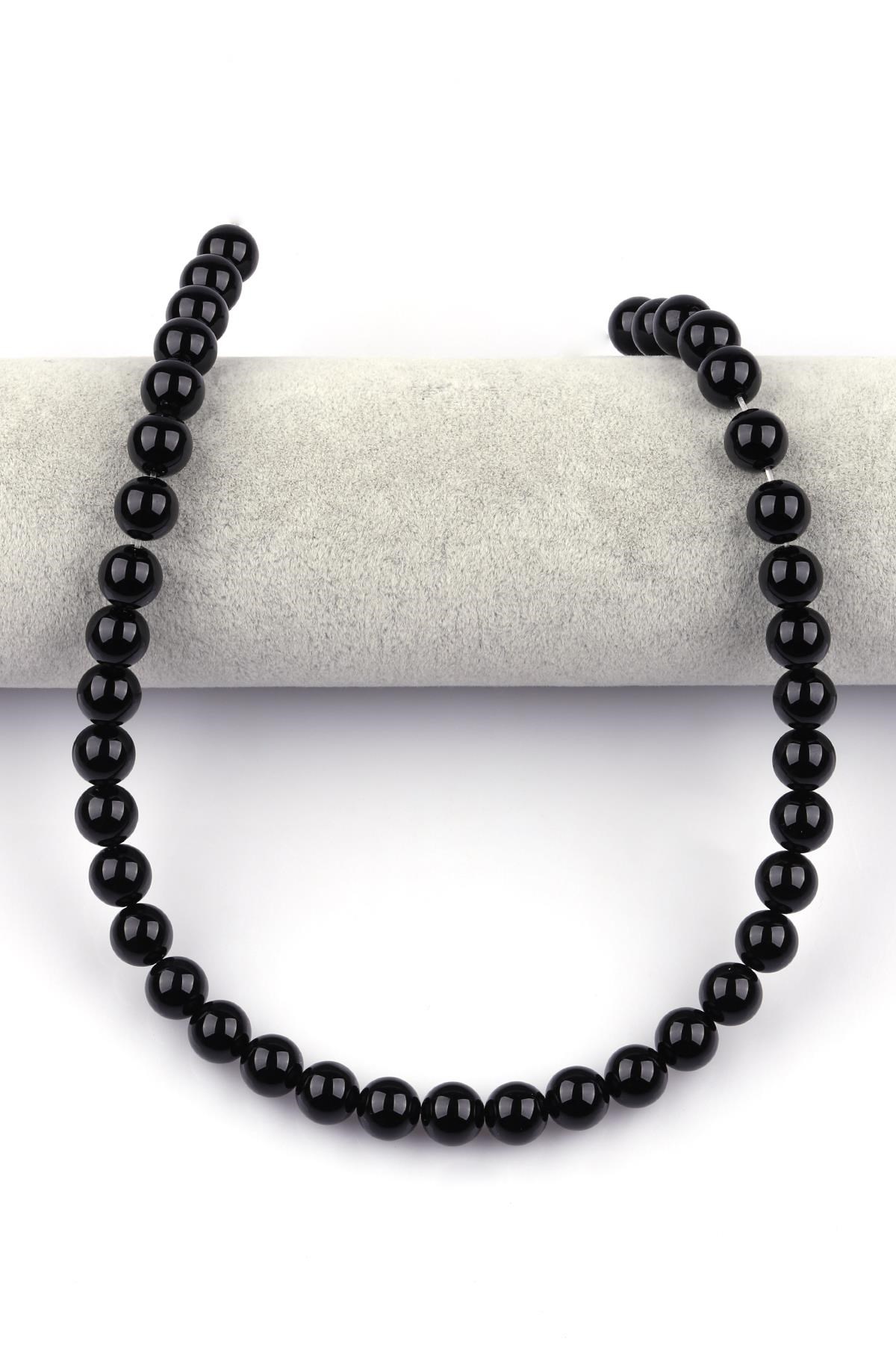 Oniks Doğal Taş Dizi 10 mm Küre Kesim