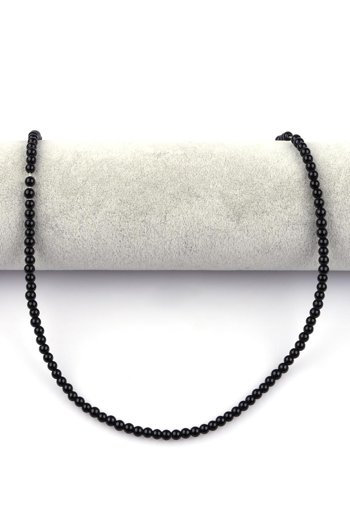 Oniks Doğal Taş Dizi 4 mm Küre Kesim