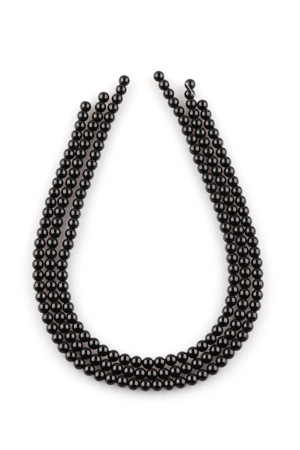 Oniks Doğal Taş Dizi 6 mm Küre Kesim