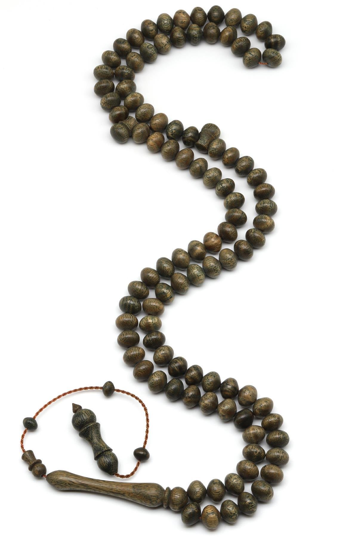 Pelesenk Ağacı 99'lu Tesbih 7 x 9 mm İstanbul Kesim