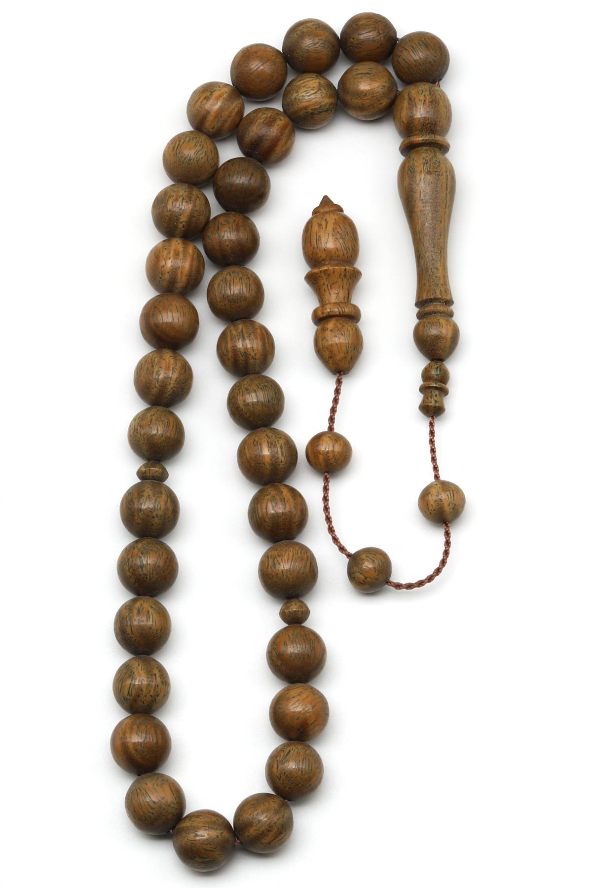 Pelesenk Ağacı Tesbih 11 mm Küre Kesim