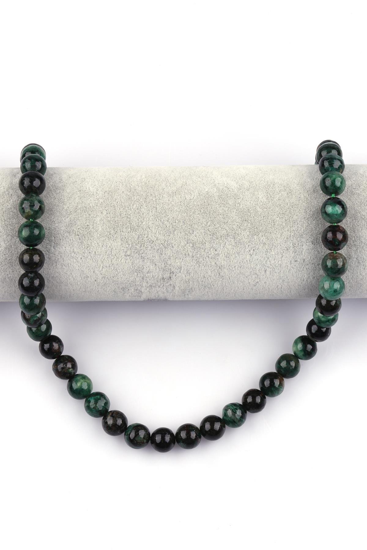 Phlogopite Doğal Taş Dizi 10 mm Küre Kesim