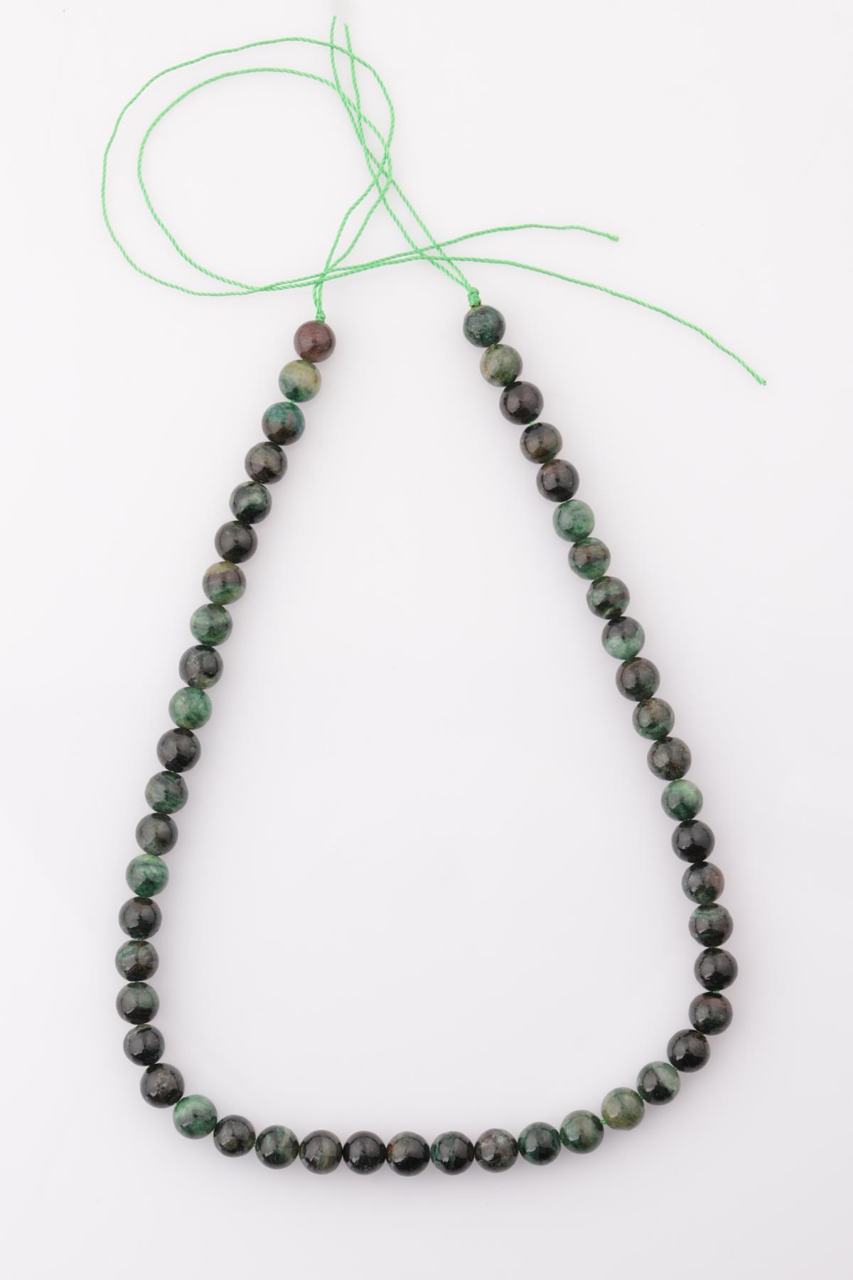 Phlogopite Doğal Taş Dizi 8 mm Küre Kesim