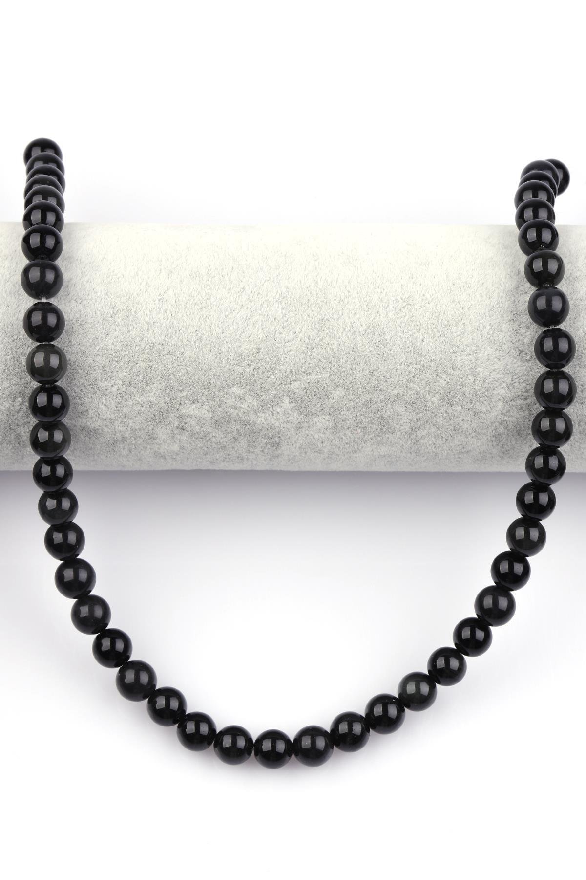 Rainbow Obsidyen Doğal Taş Dizi 8 mm Küre Kesim