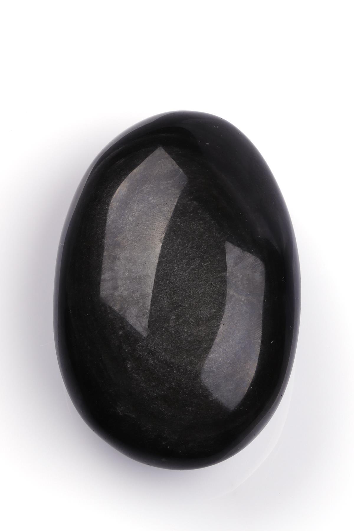 Rainbow Obsidyen Doğal Taş Oval Parça