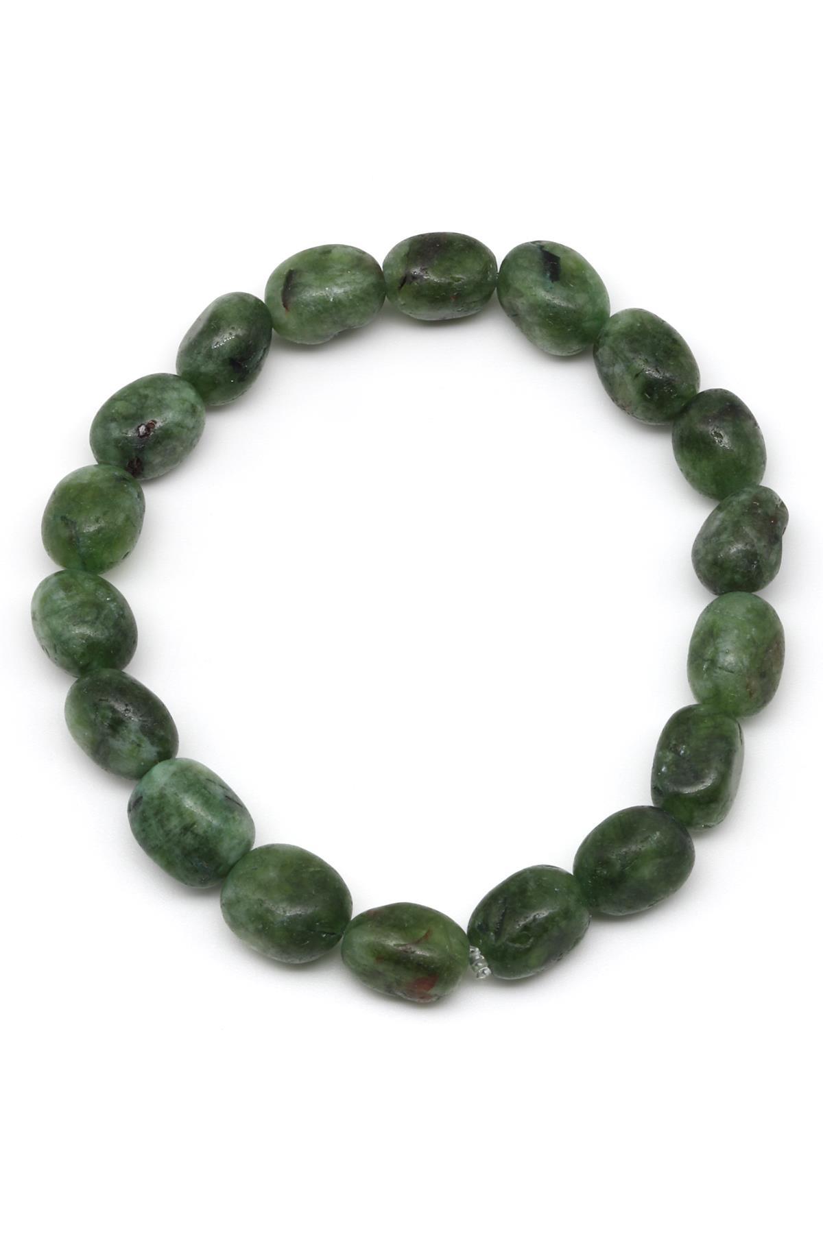 Renkli Kuvars Doğal Taş Bileklik 7 x 11 Şekilsiz Kesim