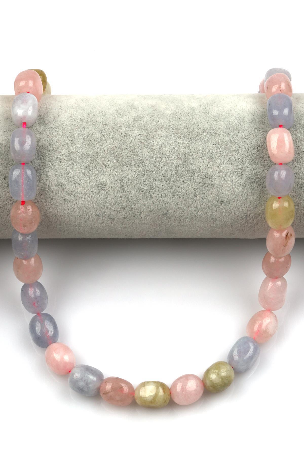 Renkli Kuvars Doğal Taş Dizi 11 x 14 mm Şekilsiz Kesim