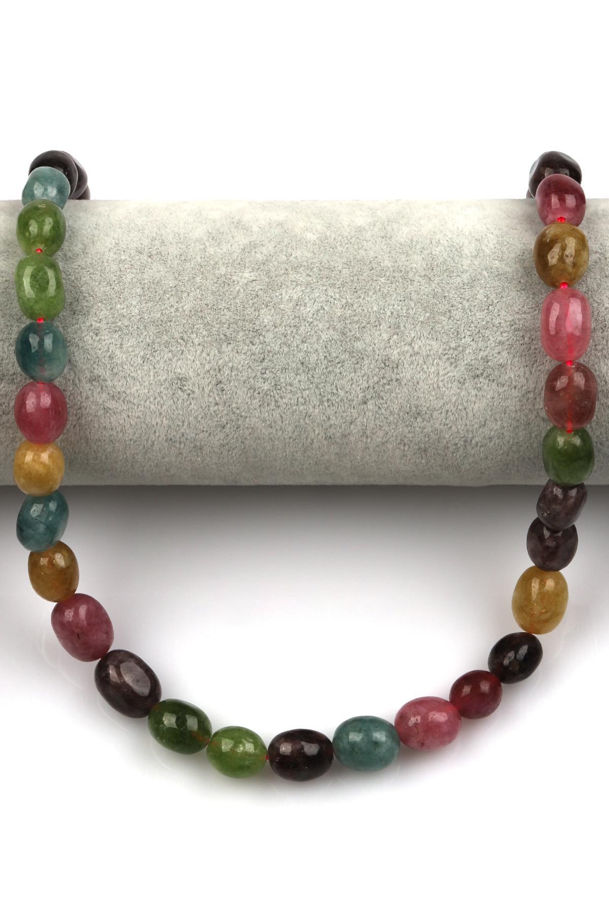 Renkli Kuvars Doğal Taş Dizi 11 x 14 mm Şekilsiz Kesim