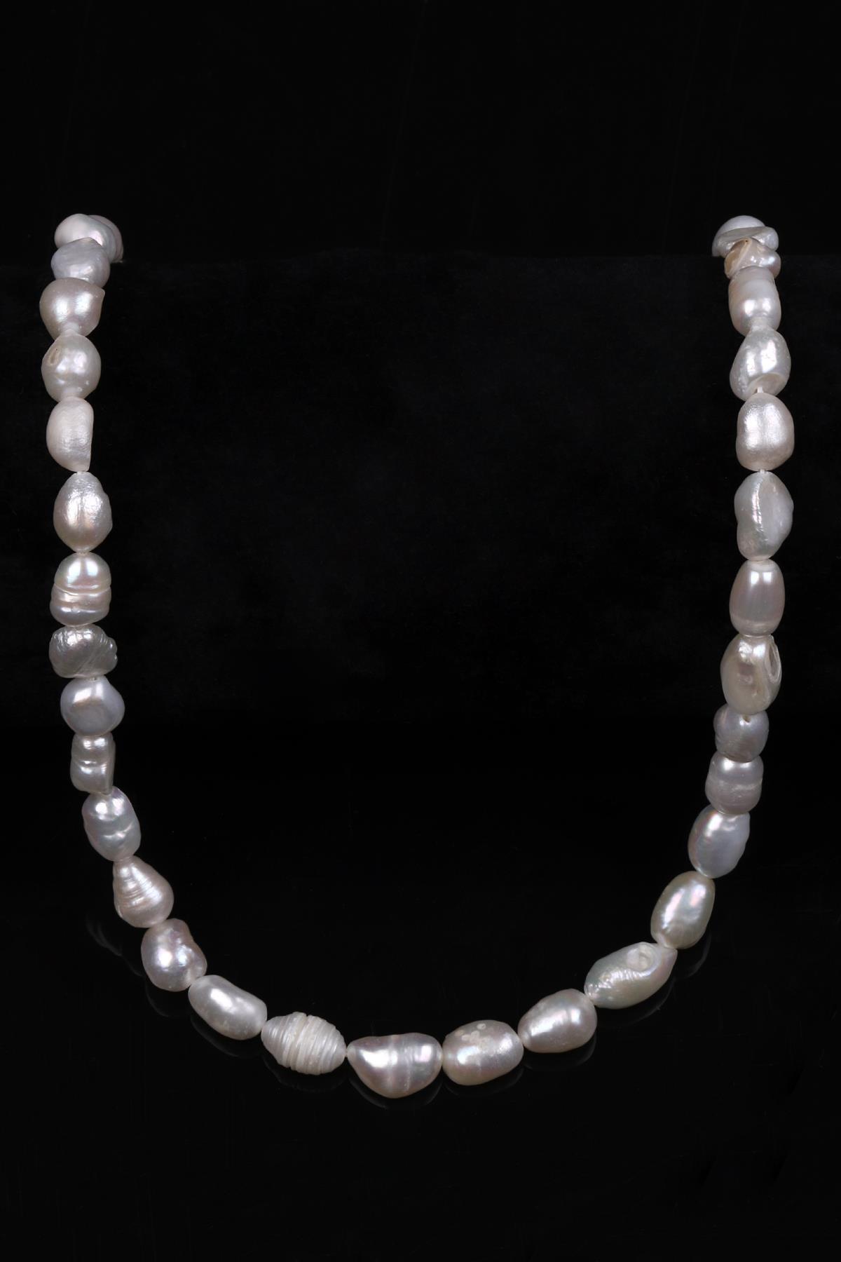 Sakız İnci Doğal Taş Dizi 7 x 8 mm Şekilsiz Kesim