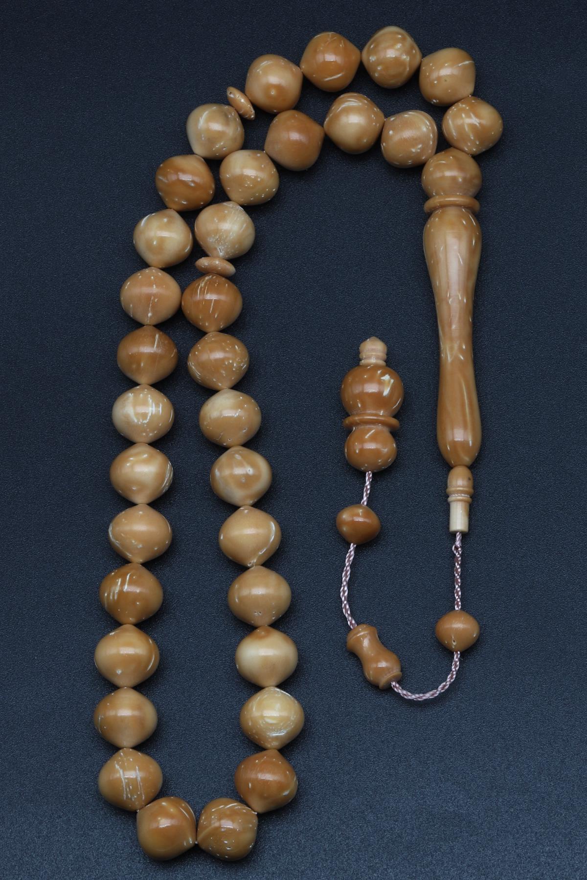 Saray Kuka Ağacı Tesbih 10 x 10 mm İstanbul Kesim