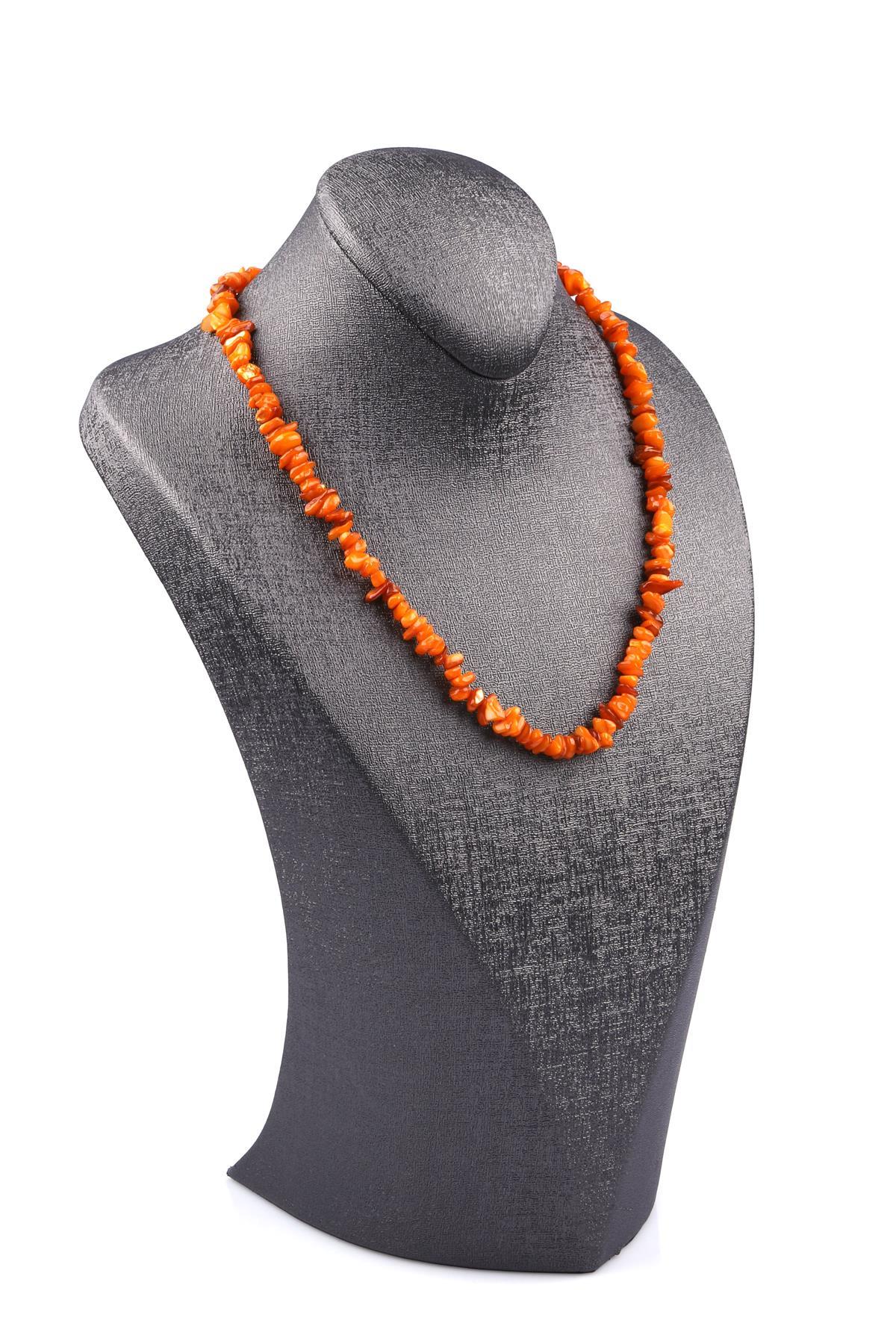 Sedef Doğal Taş Kırık Taş Kolye