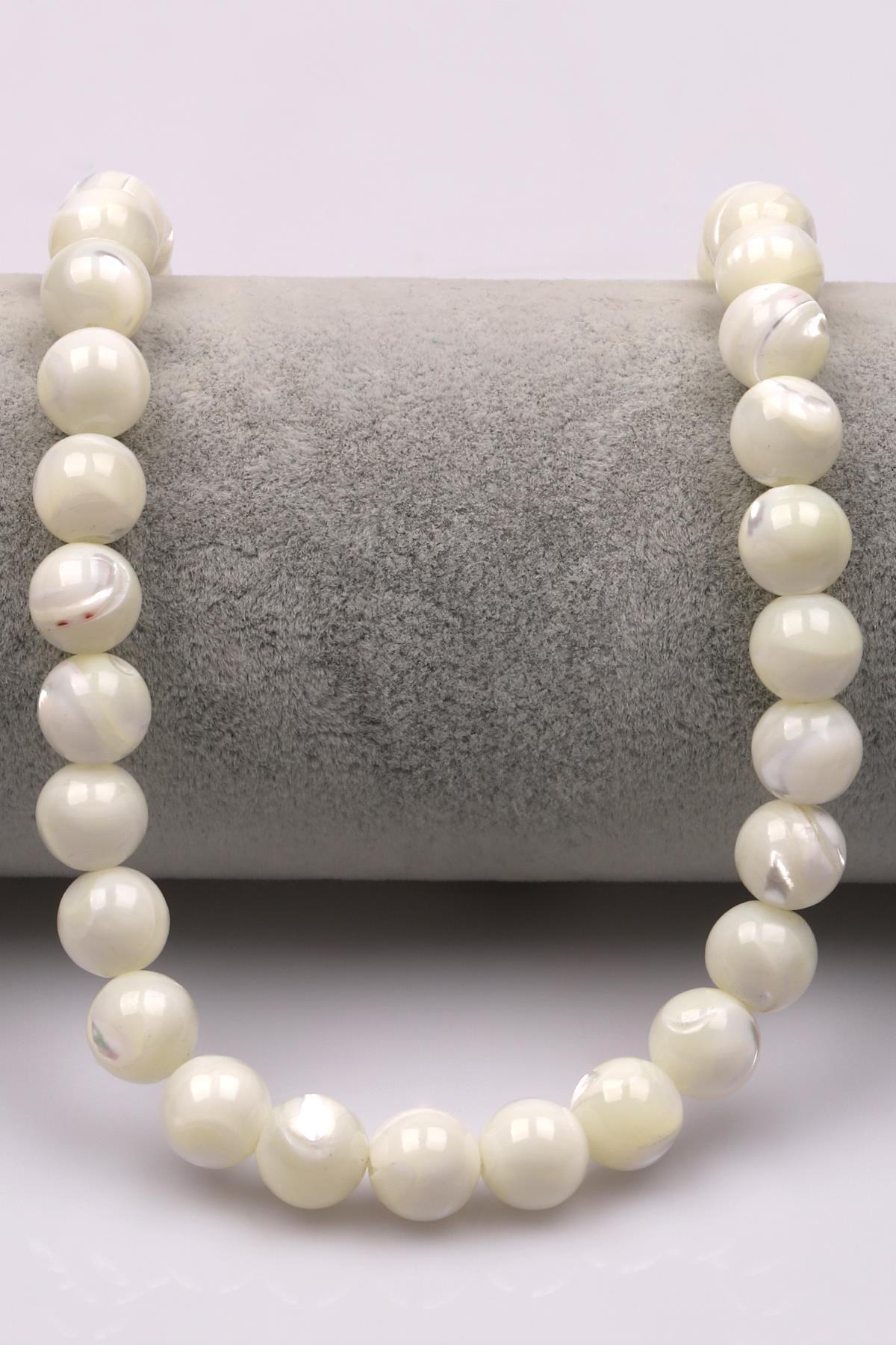 Sedef Doğaltaş Dizi 10 mm Küre Kesim