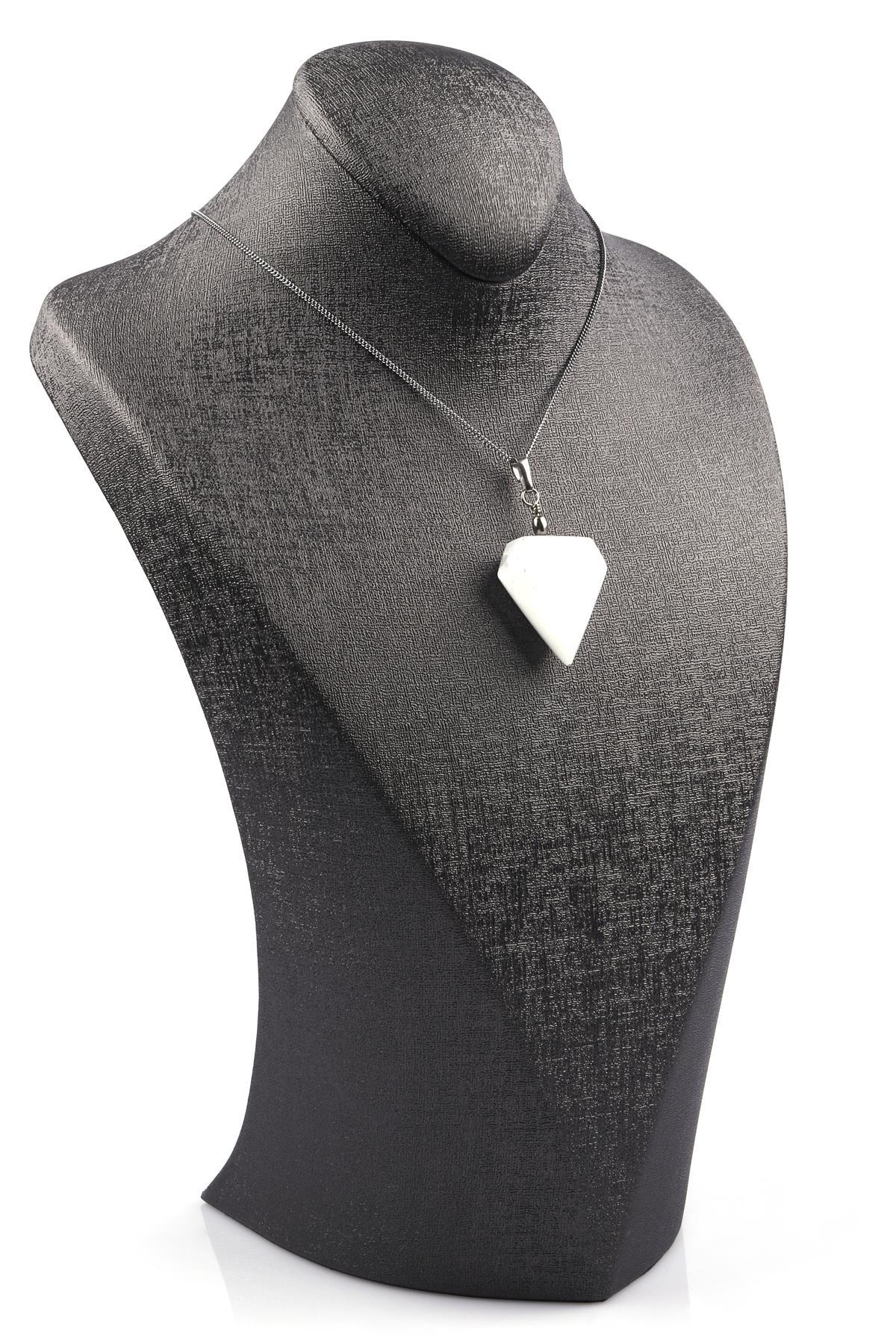 Selenit Doğal Taş Kolye 