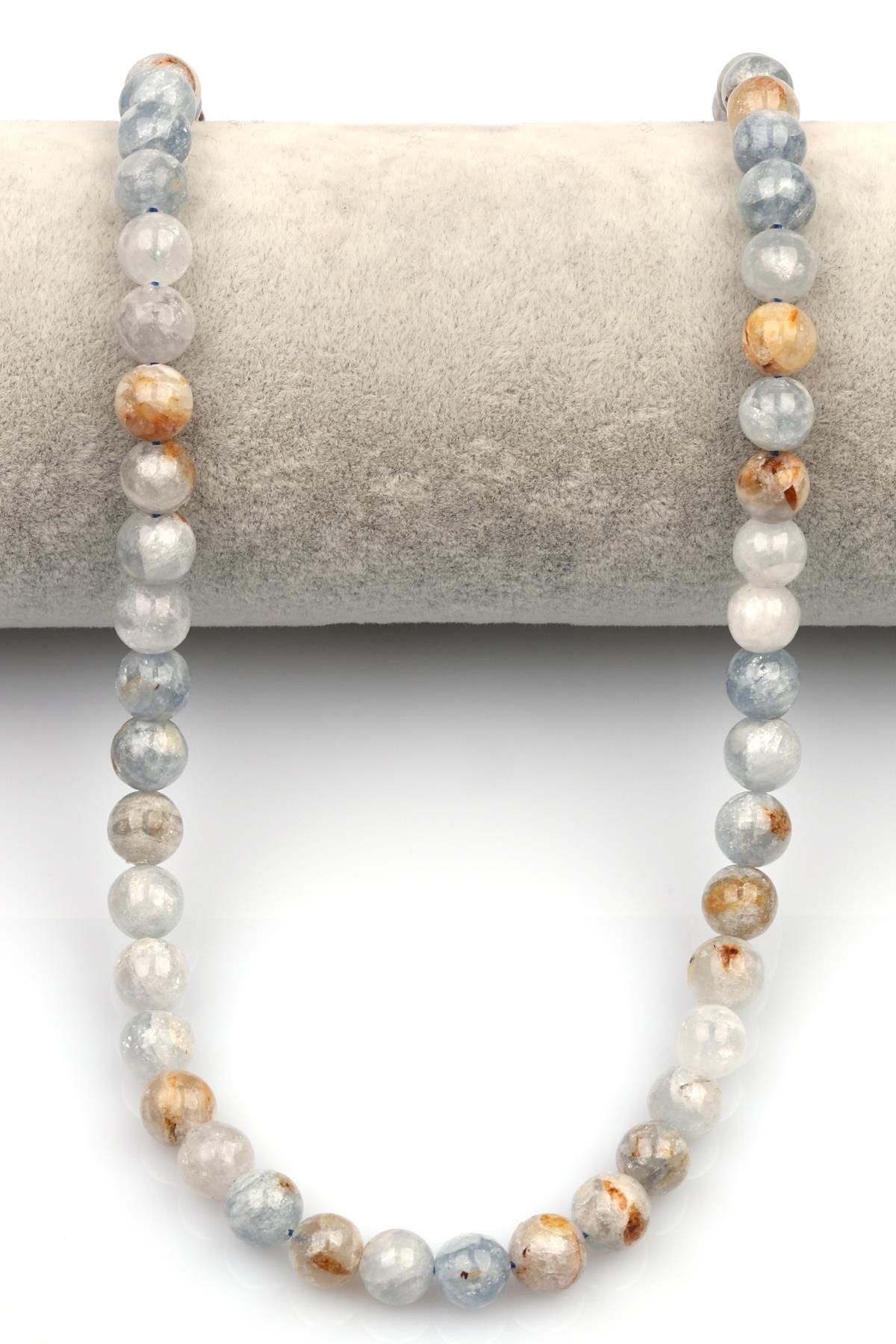 Selestit Doğaltaş Dizi 6 mm Küre Kesim