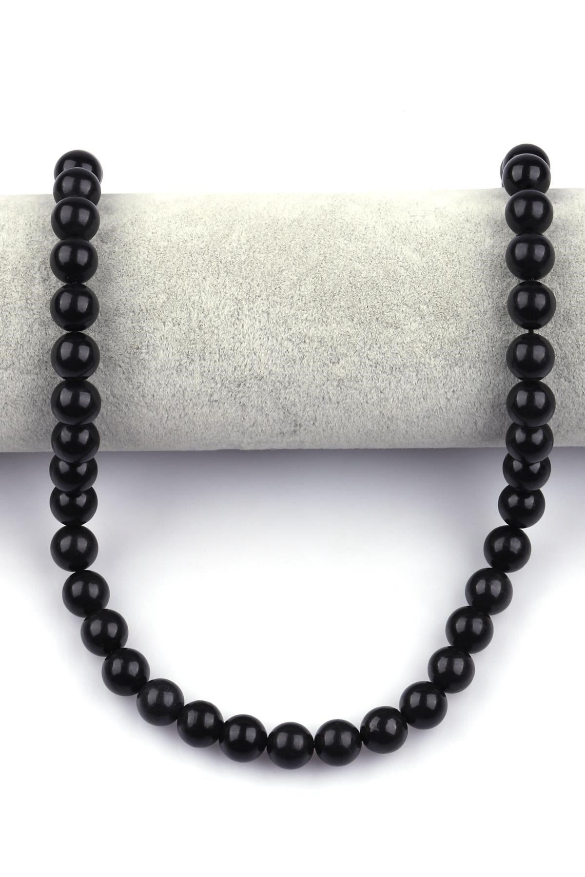 Shungite Doğal Taş Dizi 10 mm Küre Kesim