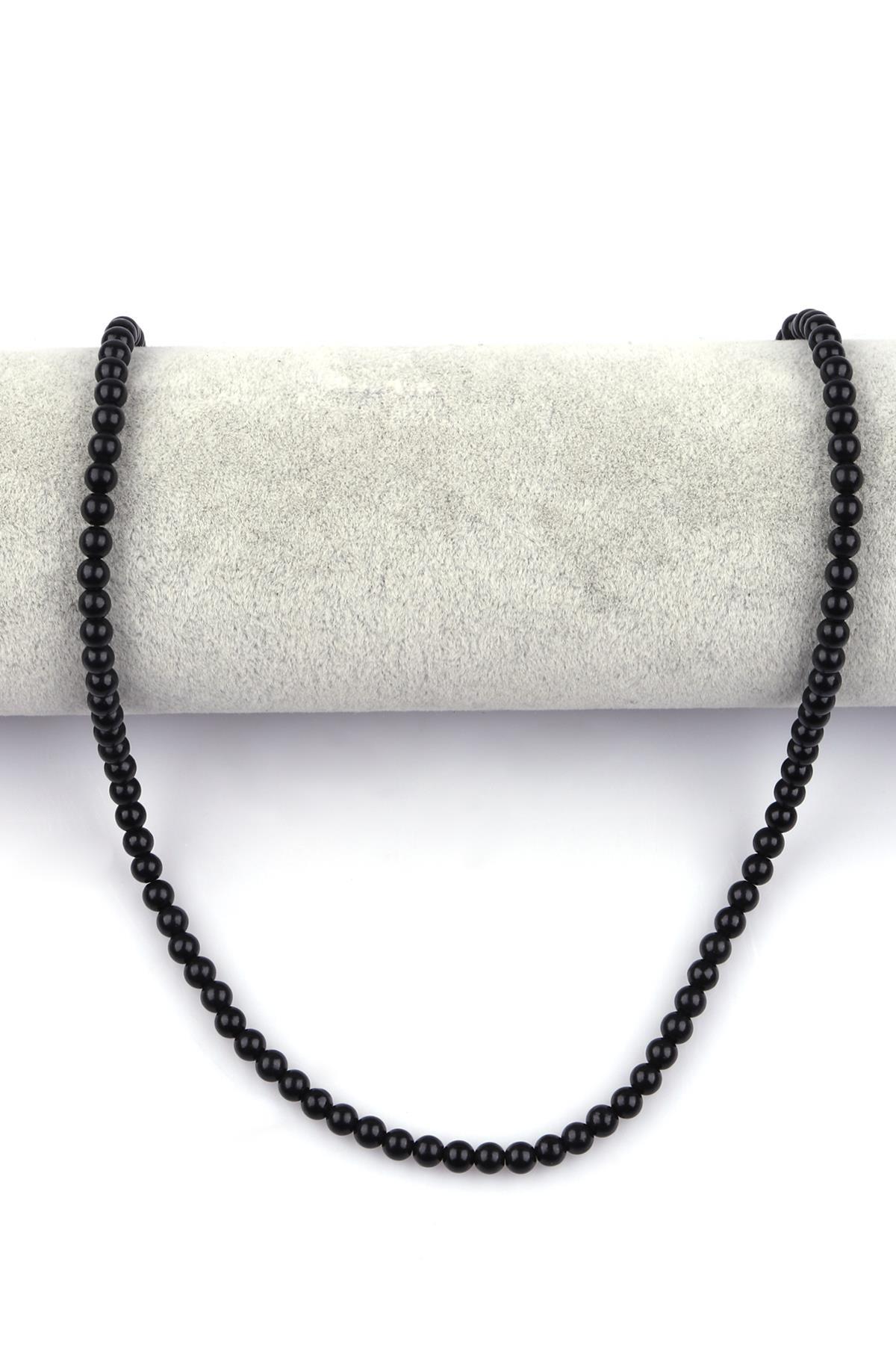 Shungite Doğal Taş Dizi 4 mm Küre Kesim