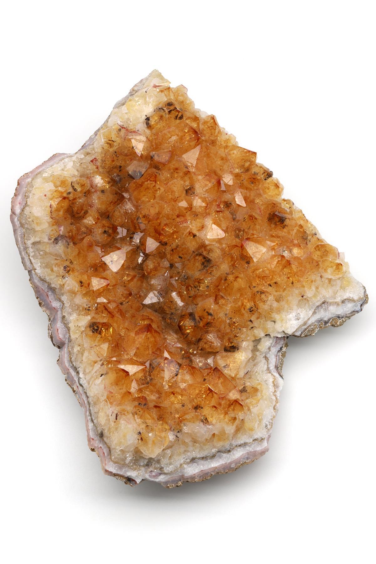 Sitrin Doğal Taş Ham Parça