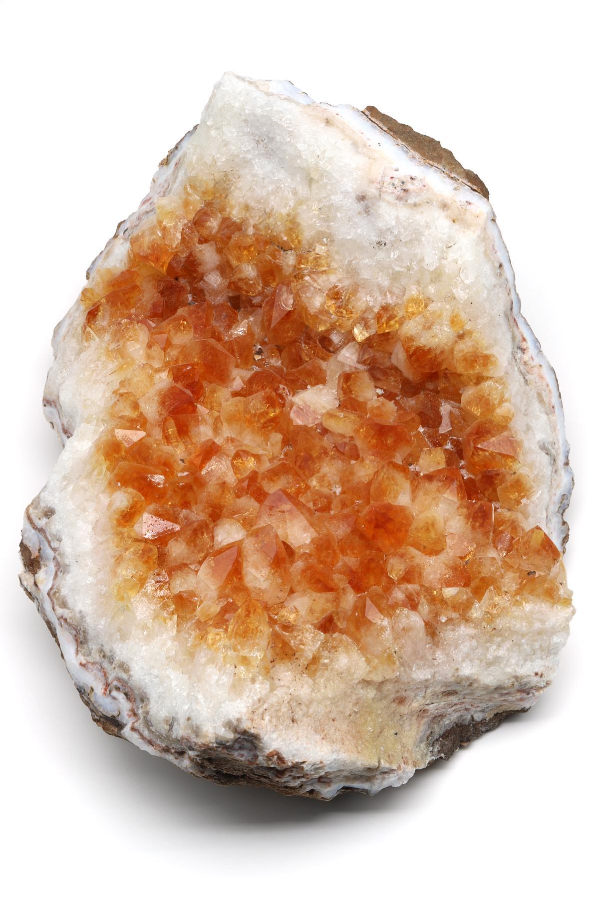 Sitrin Doğal Taş Ham Parça