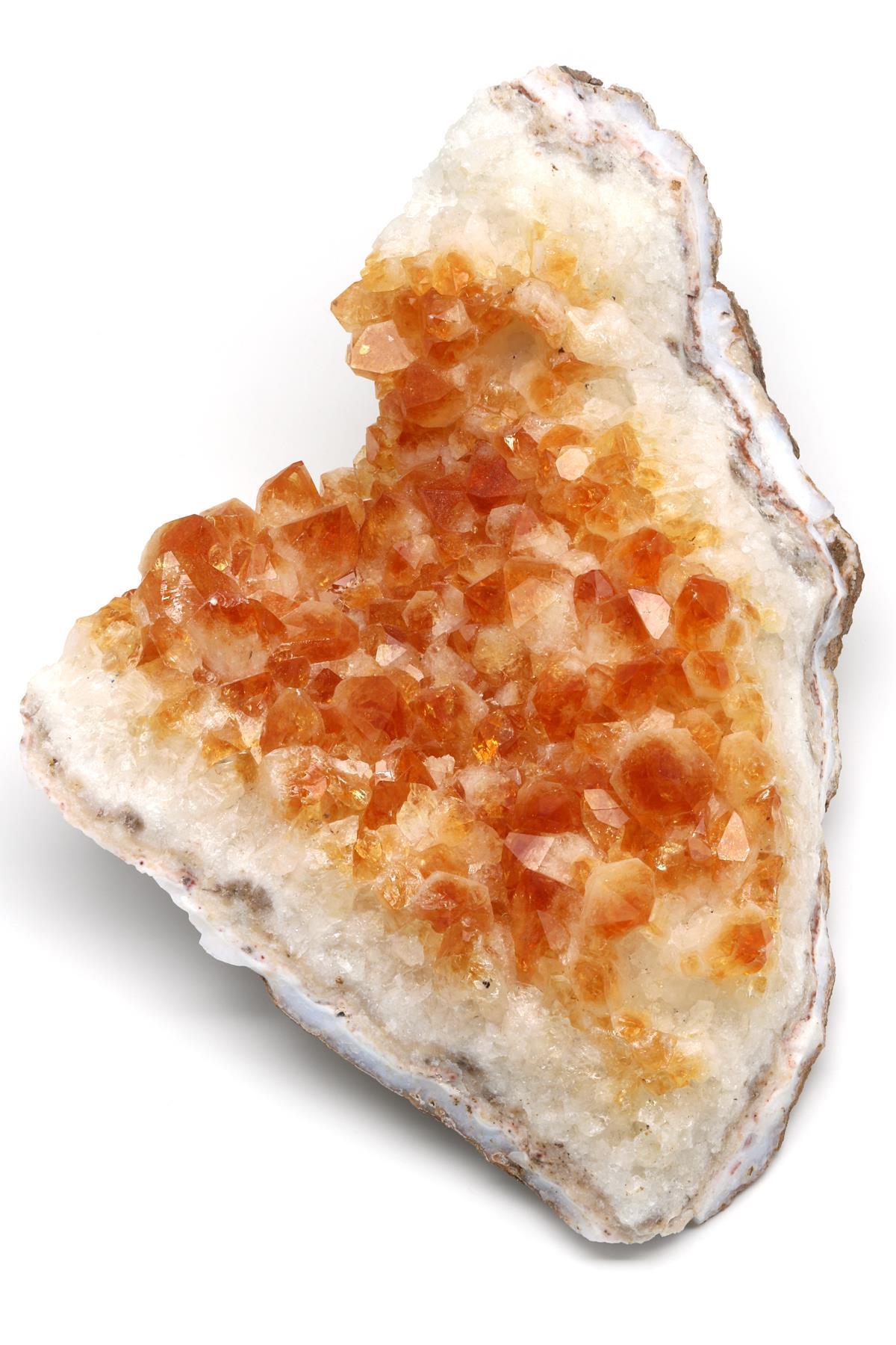 Sitrin Doğal Taş Ham Parça