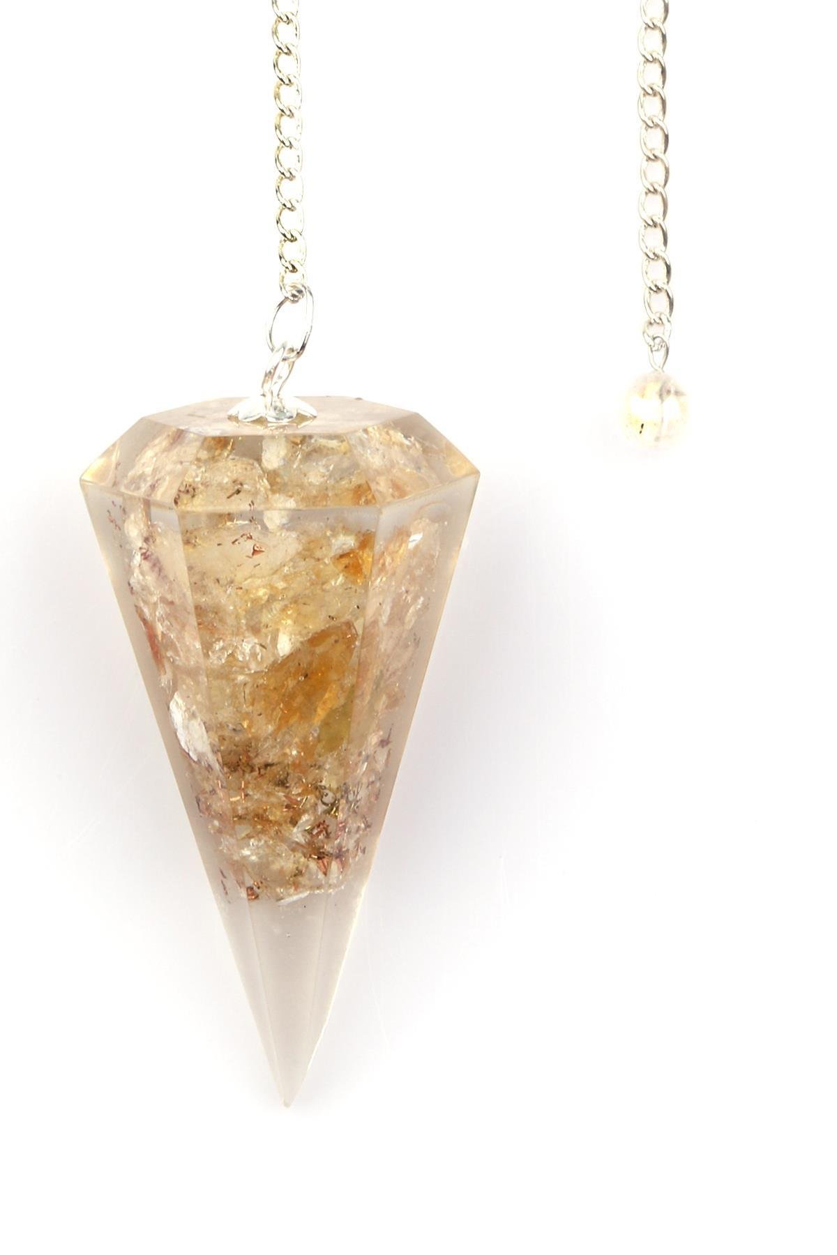 Sitrin Doğal Taş Pandül