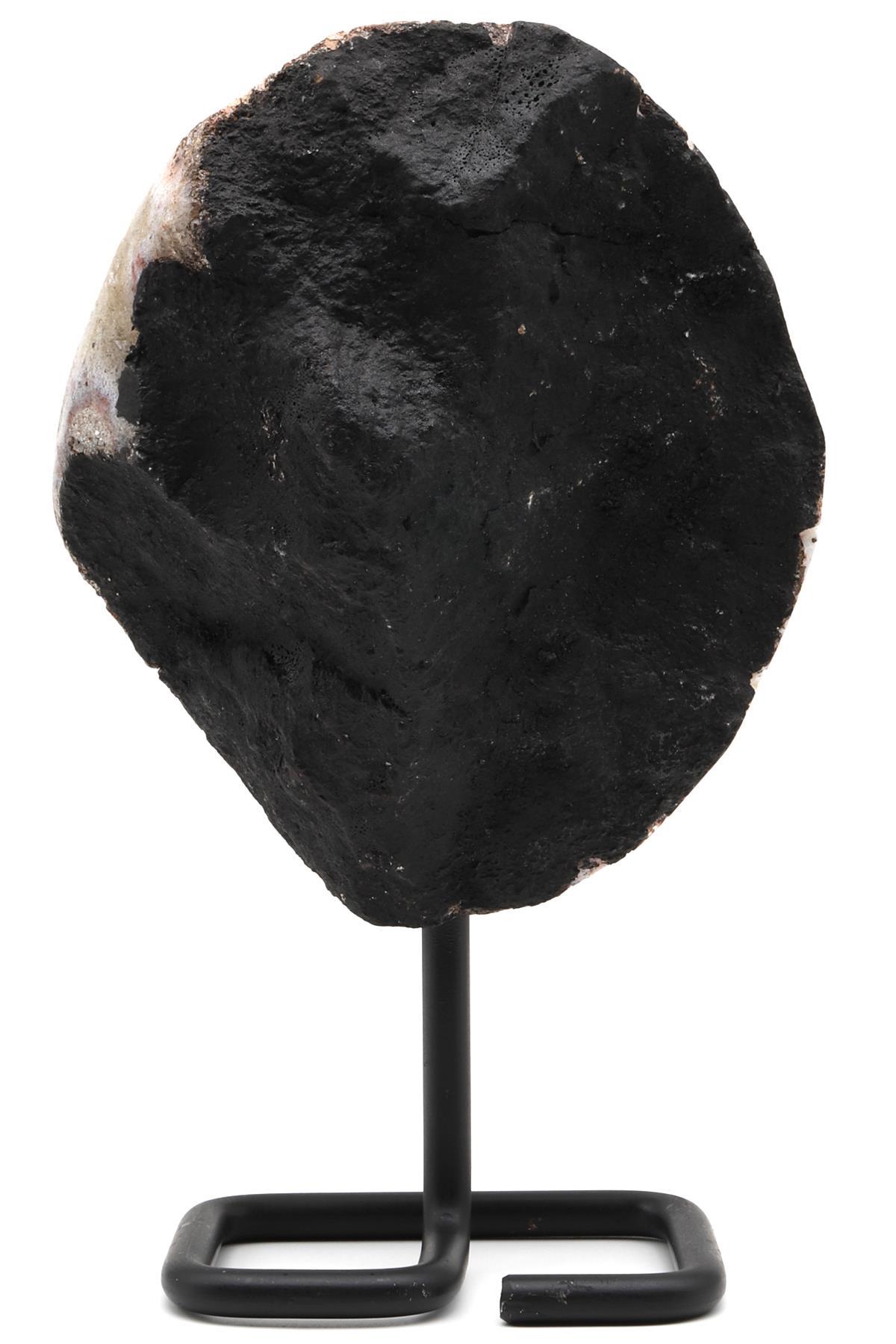 Sitrin Doğal Taş Standlı Ham Parça - 1564 Gr.