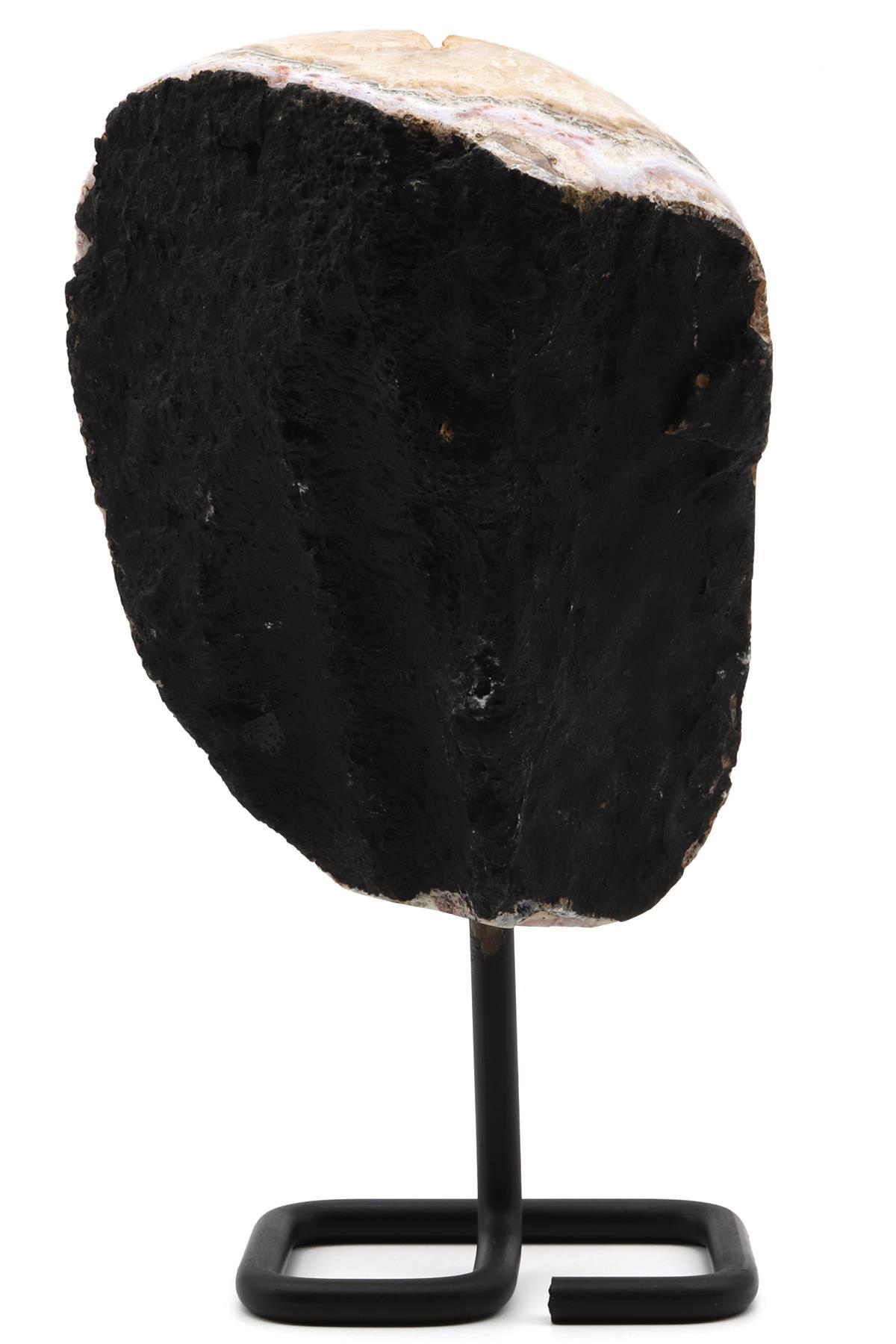 Sitrin Doğal Taş Standlı Ham Parça - 1910 Gr.