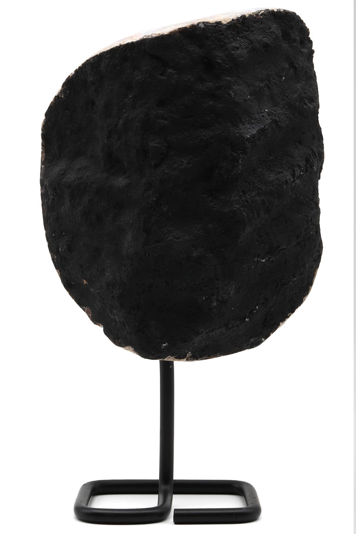 Sitrin Doğal Taş Standlı Ham Parça - 3283 Gr.