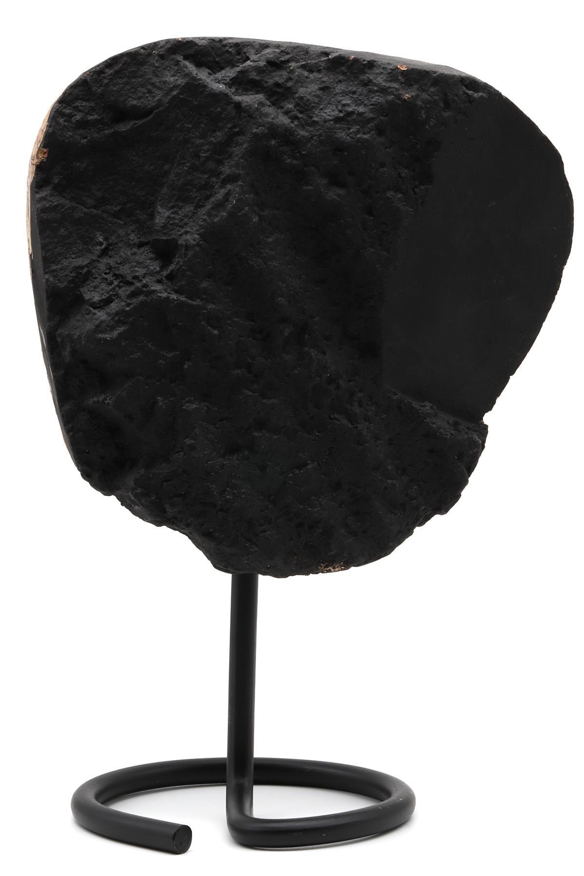 Sitrin Doğal Taş Standlı Ham Parça - 3942 Gr.