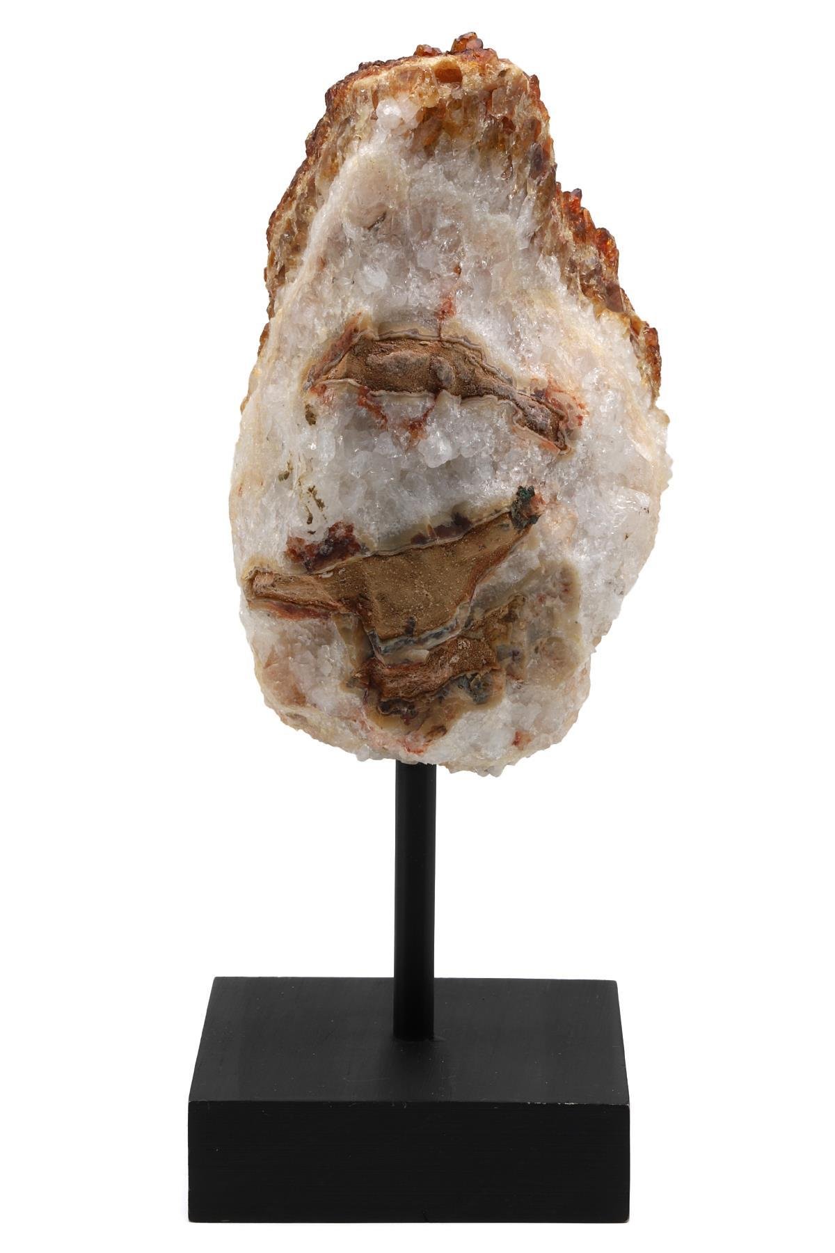 Sitrin Doğal Taş Standlı Ham Parça