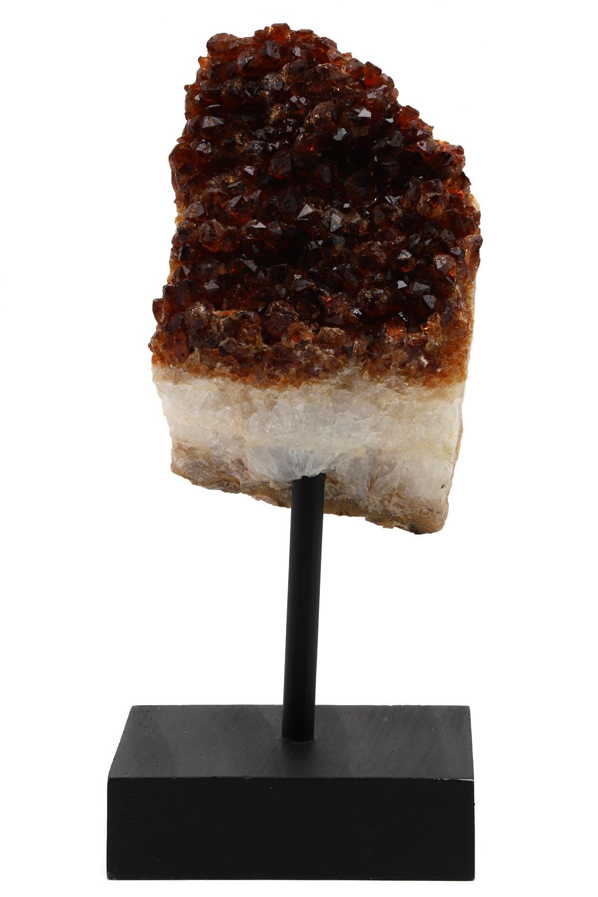 Sitrin Doğal Taş Standlı Ham Parça