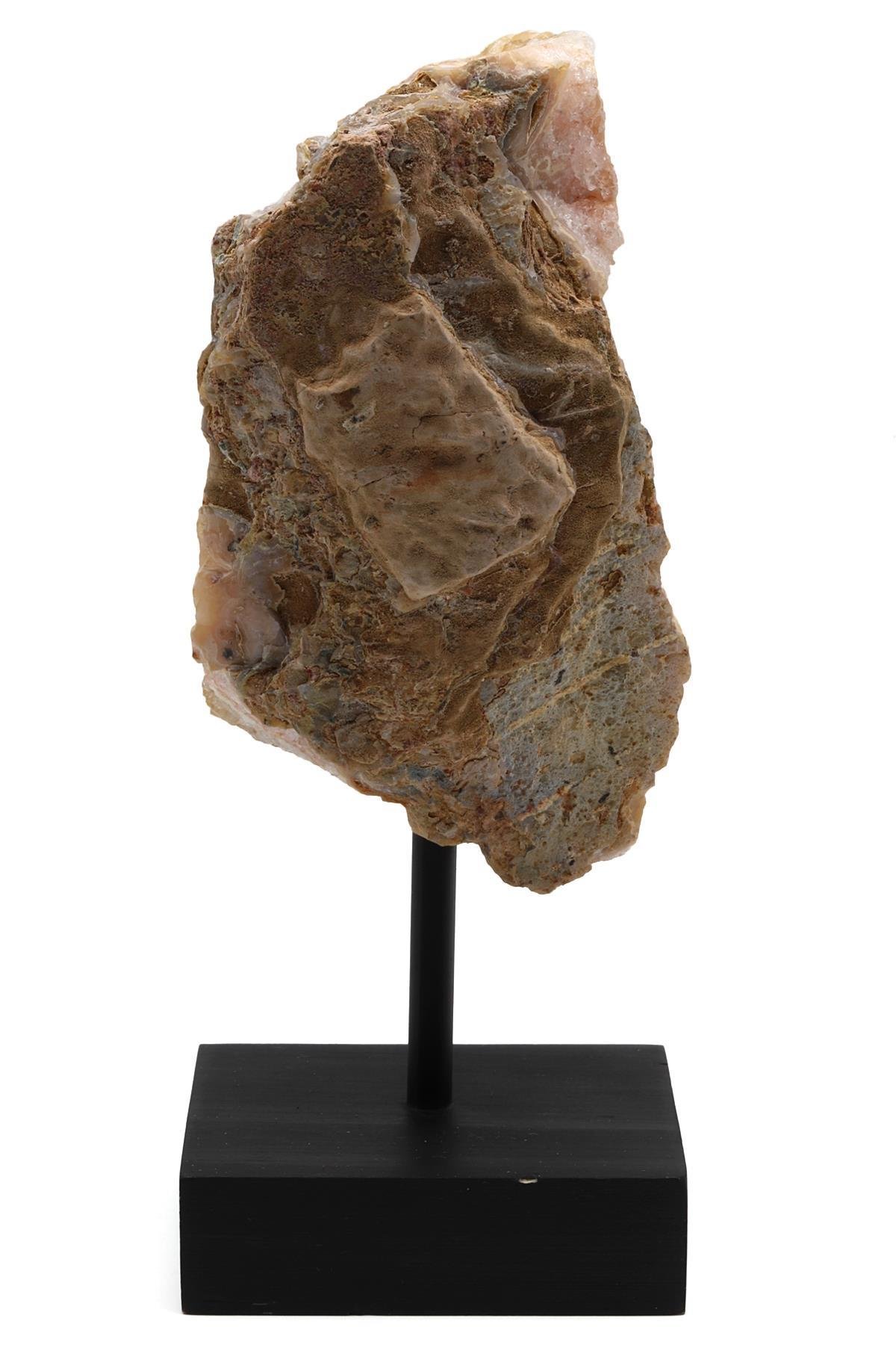 Sitrin Doğal Taş Standlı Ham Parça