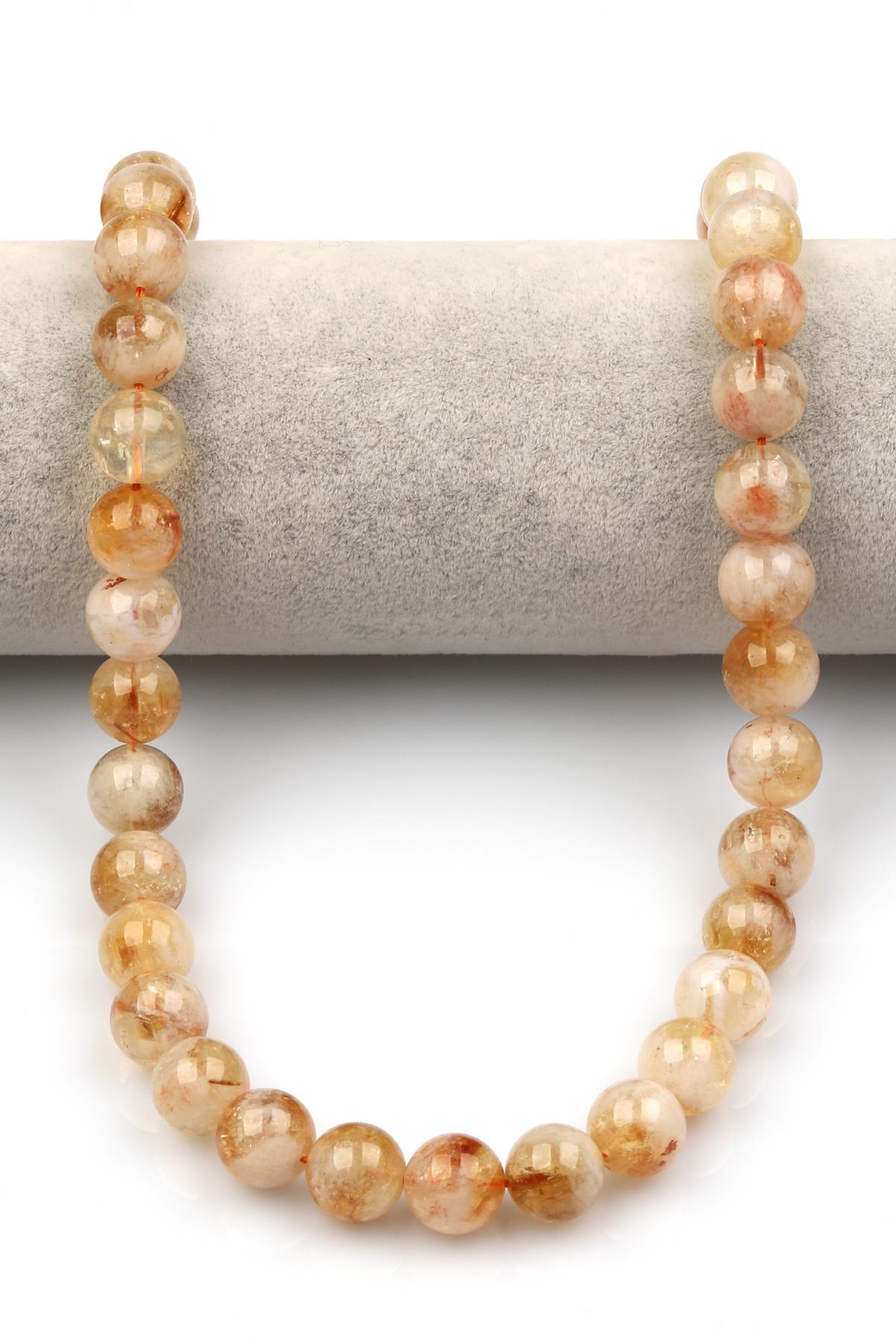 Sitrin Doğaltaş Dizi 12 mm Küre Kesim