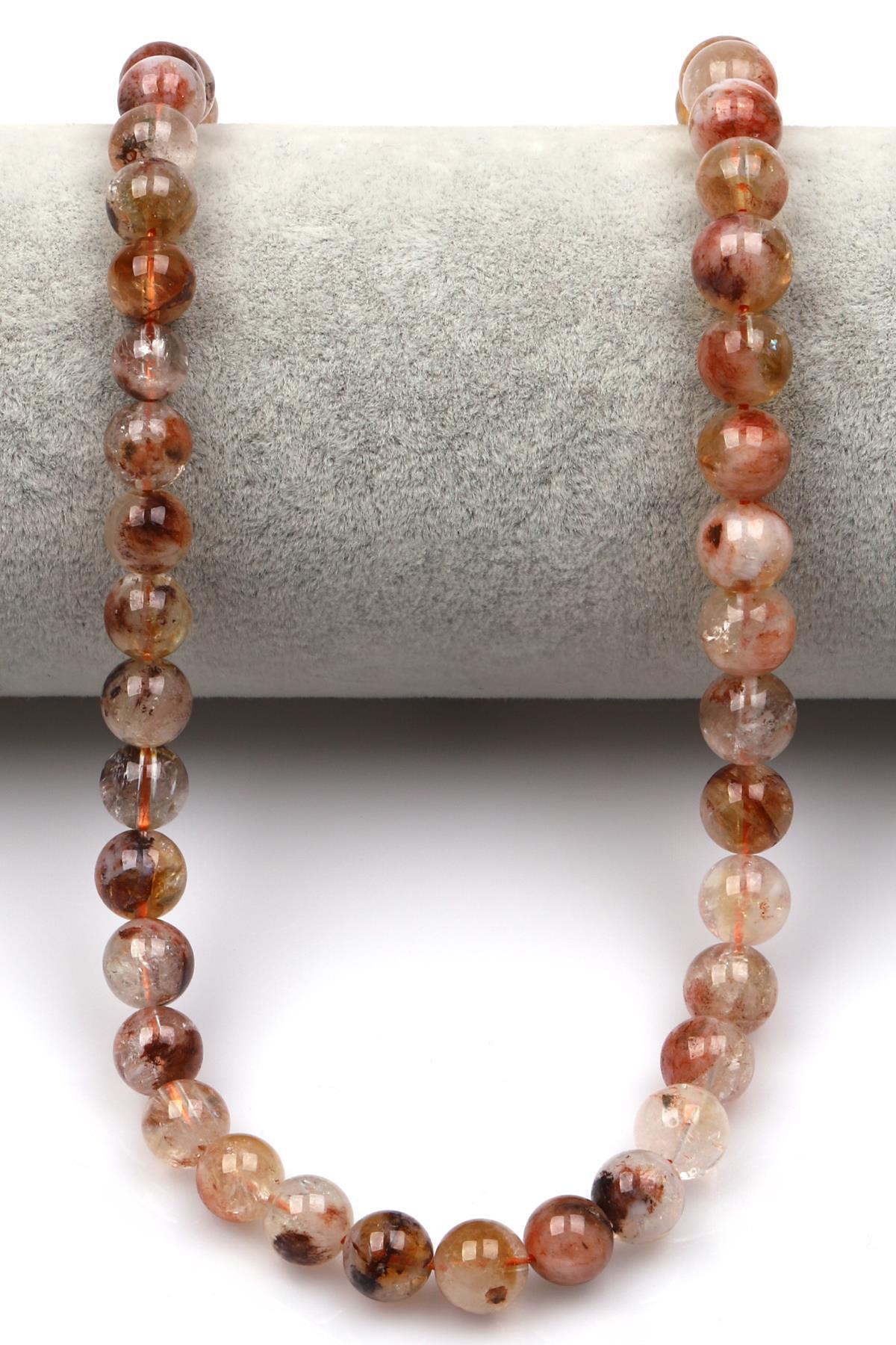 Sitrin Doğaltaş Dizi 8 mm Küre Kesim