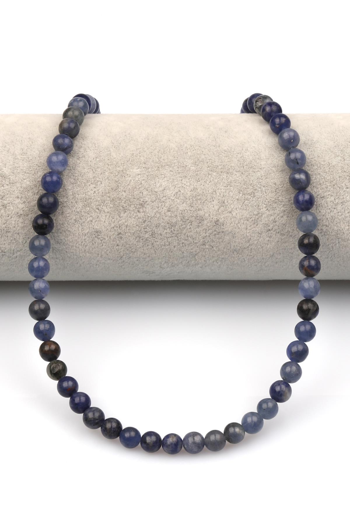 Sodalit Doğaltaş Dizi 6 mm Küre Kesim