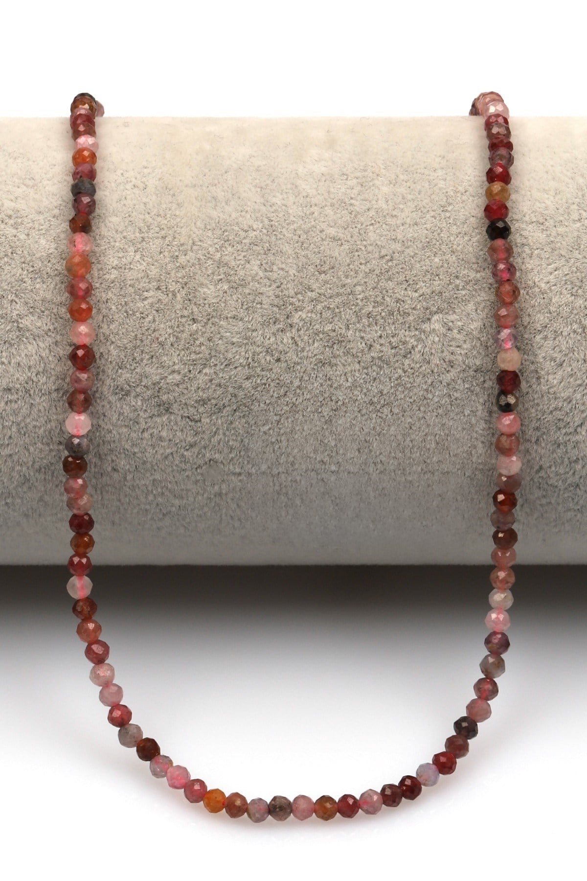 Spinel Doğal Taş Dizi 3 mm Fasetli Küre Kesim - DZ-1302