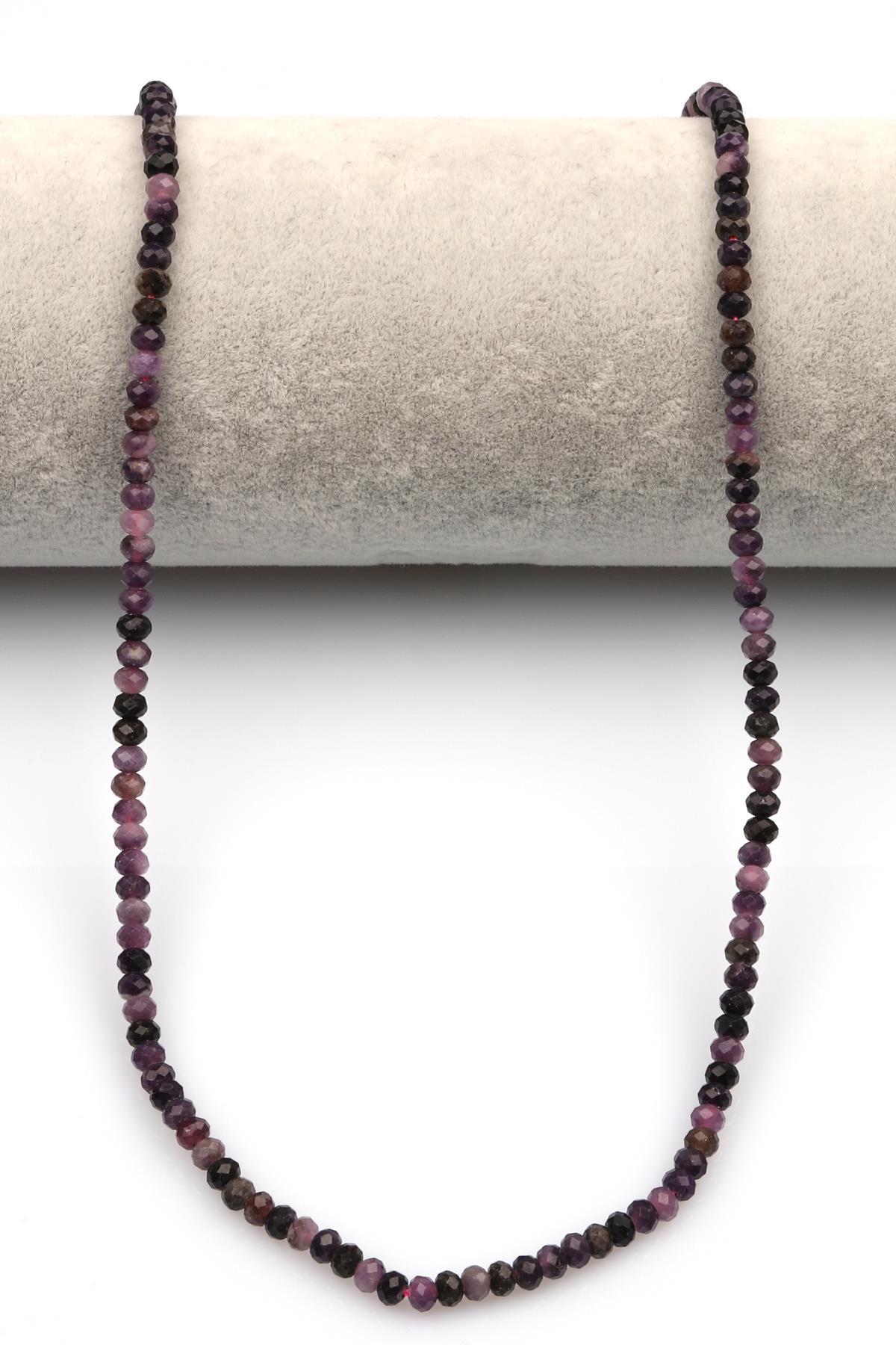 Sugulit Doğaltaş ( A Kalite ) Dizi 3 x 4 mm Rondel Kesim