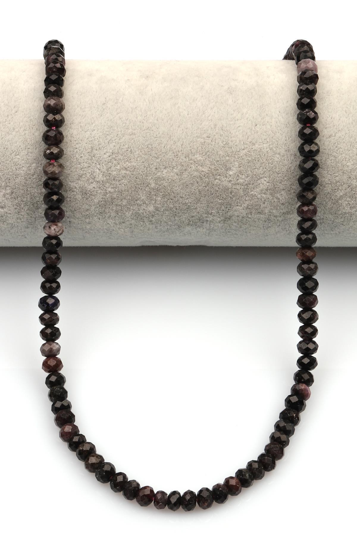 Sugulit Doğaltaş Dizi 4 x 6 mm Rondel Kesim