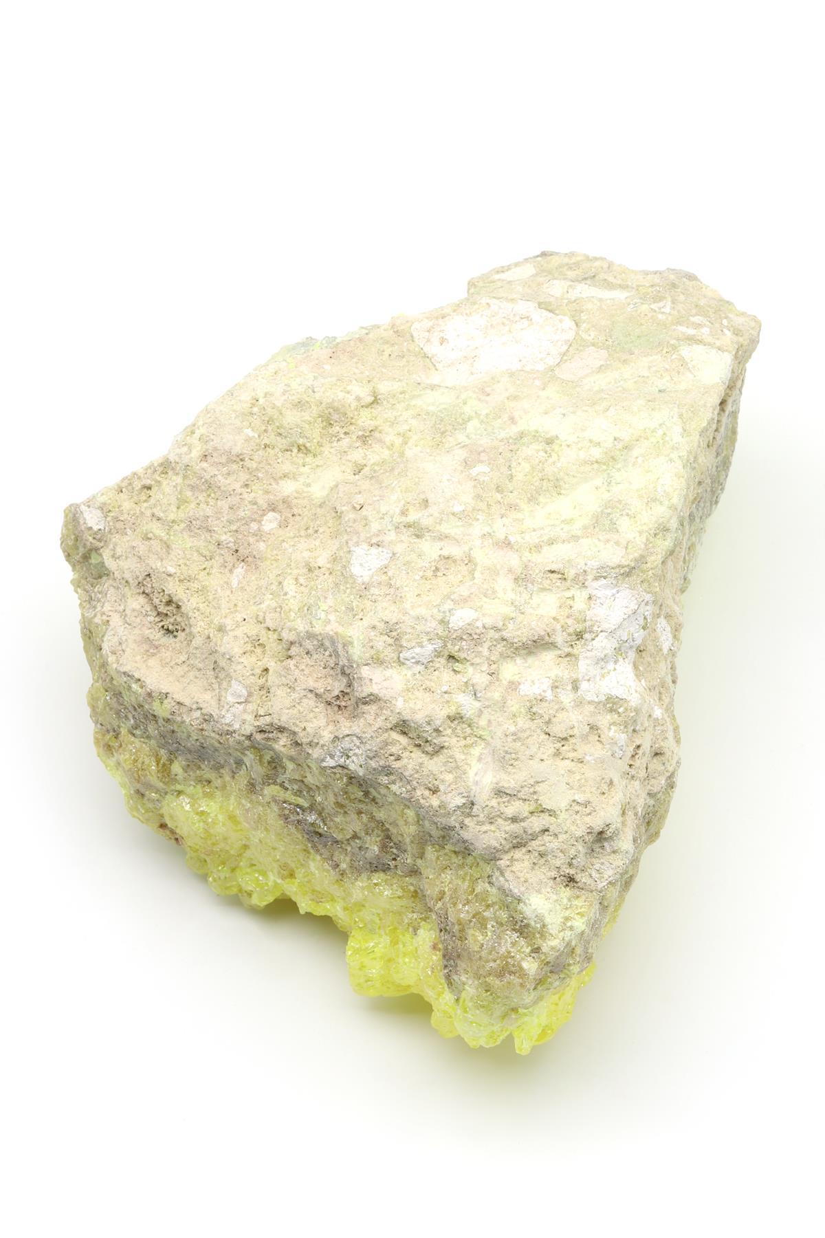 Sülfür Doğal Taş Ham Parça