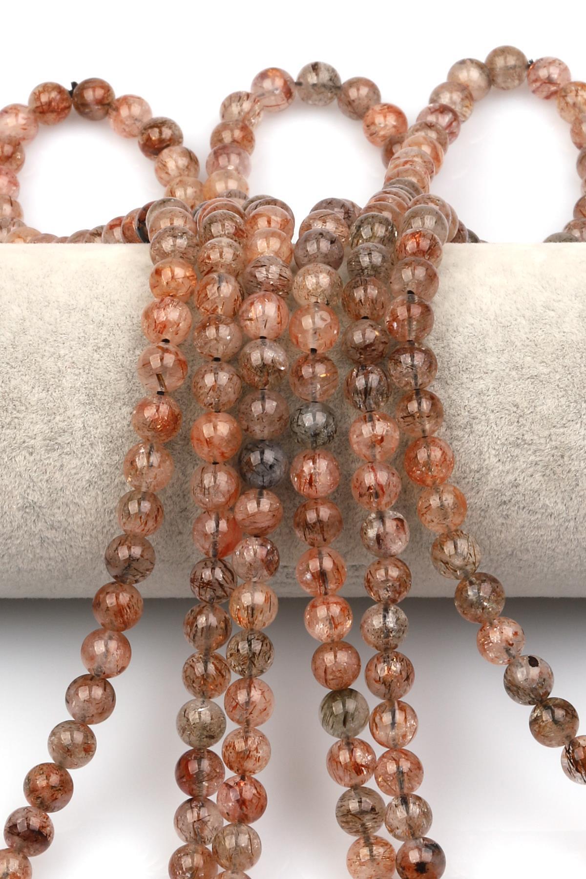 Super Seven Doğaltaş Dizi 7 mm Küre Kesim