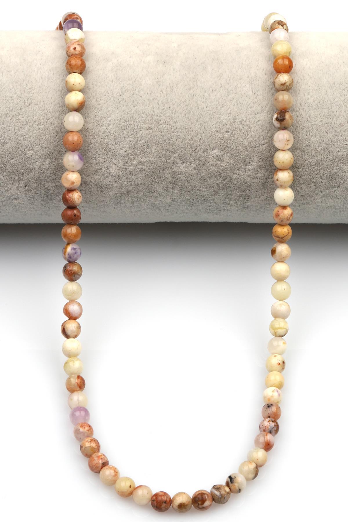 Tiffany Opal Doğaltaş Dizi 5 mm Küre Kesim