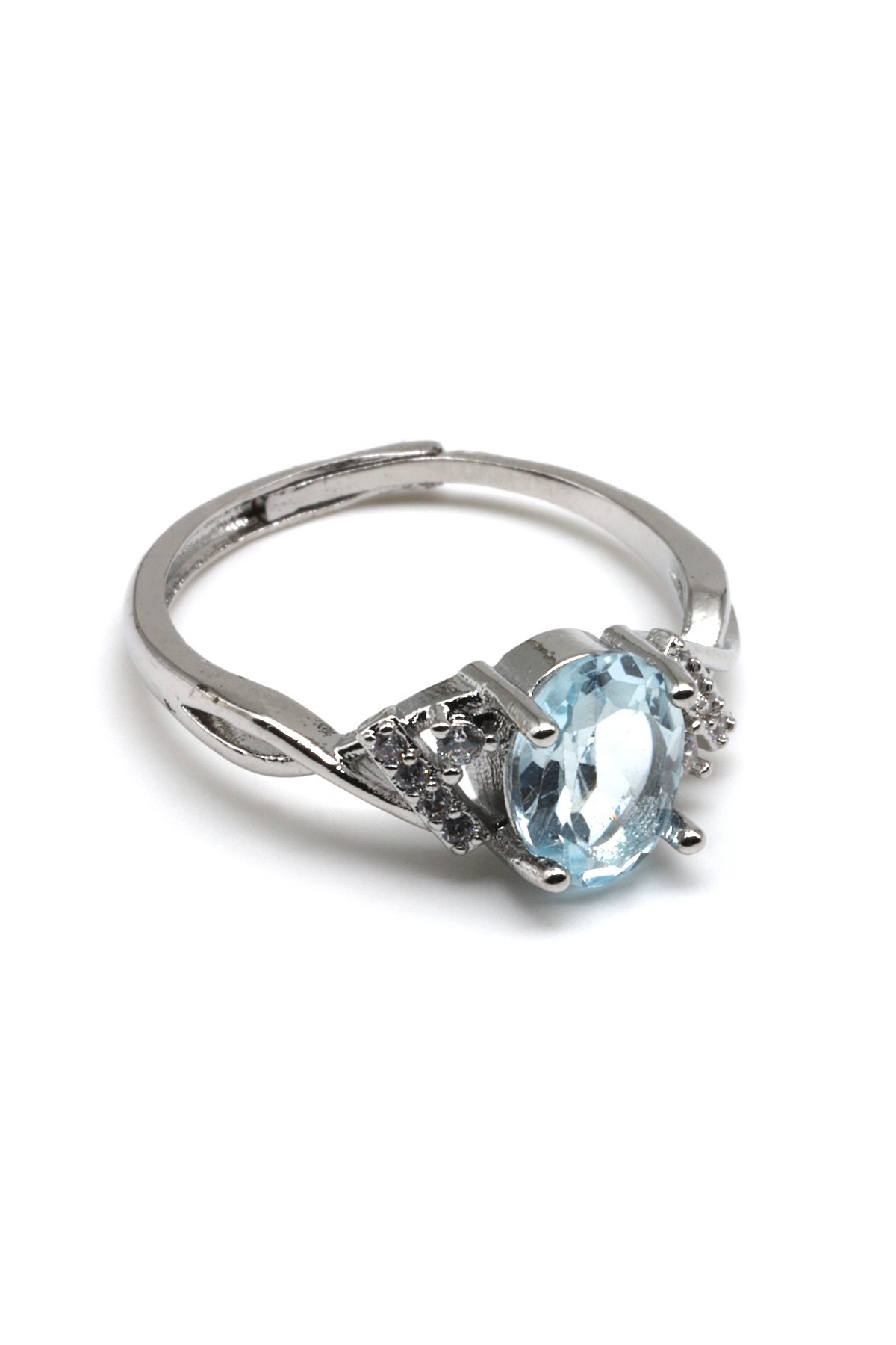 Topaz Doğal Taş Ayarlanabilir Yüzük - YZK-0160