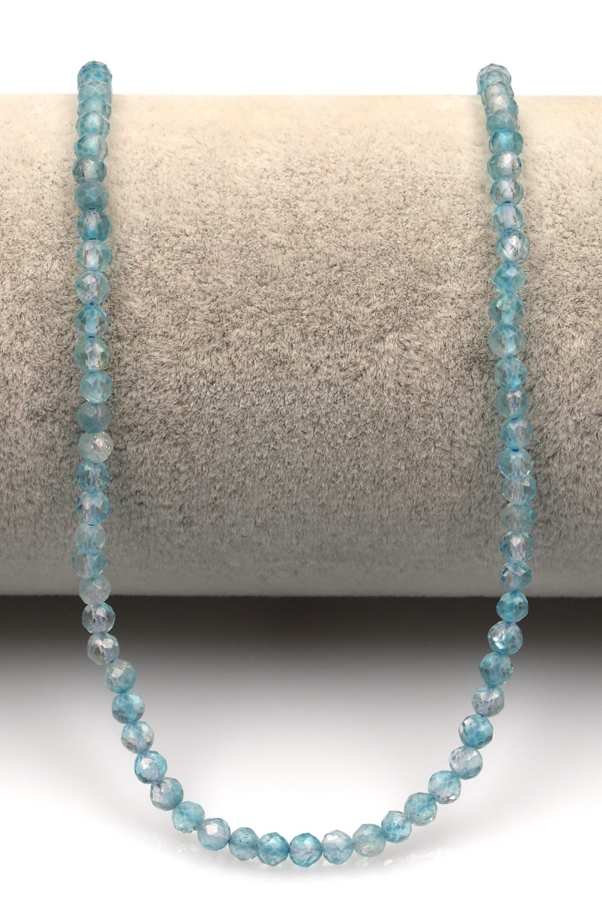 Topaz Doğal Taş Dizi 3 mm Fasetli Küre Kesim - DZ-1349