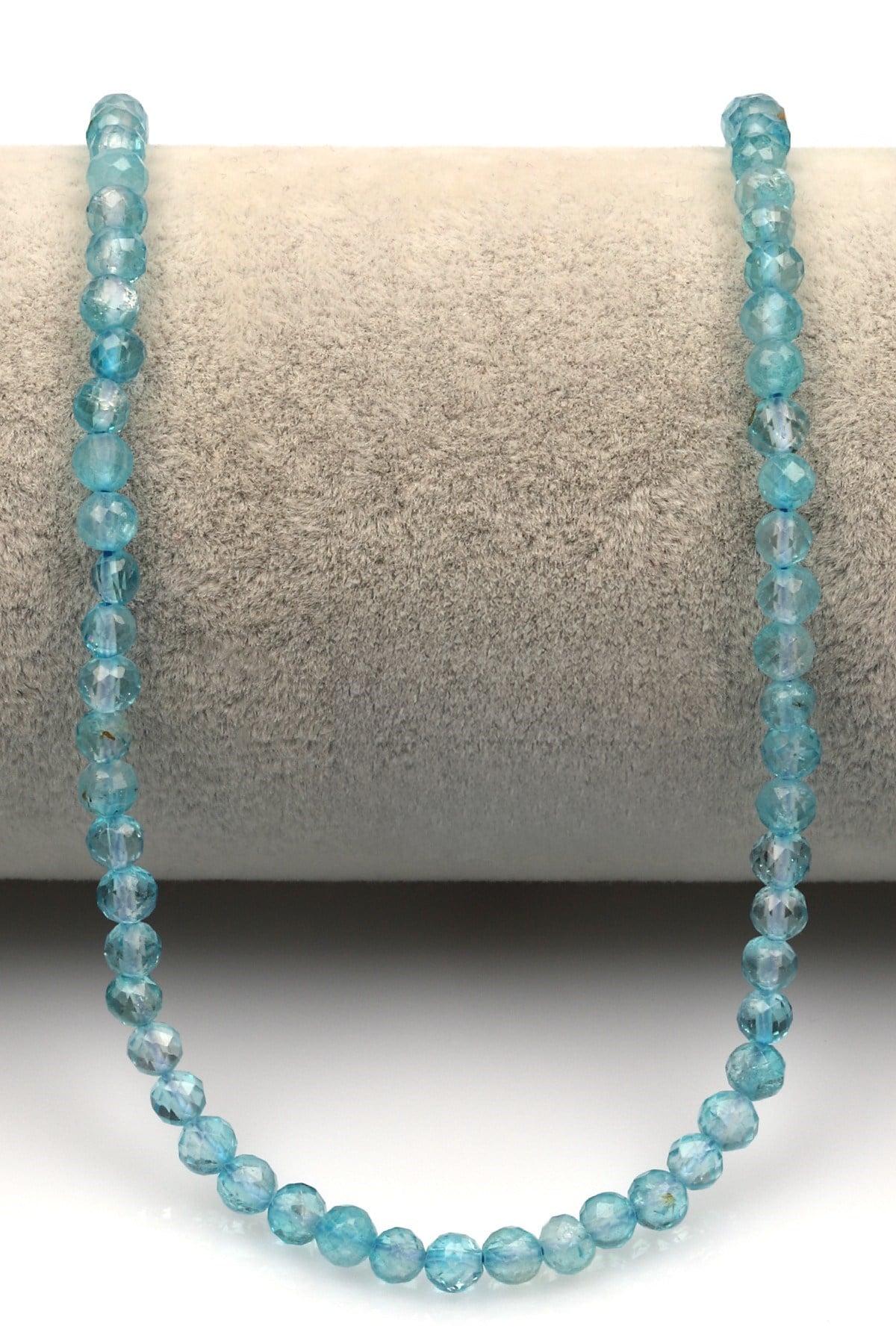 Topaz Doğal Taş Dizi 4 mm Fasetli Küre Kesim - DZ-1350